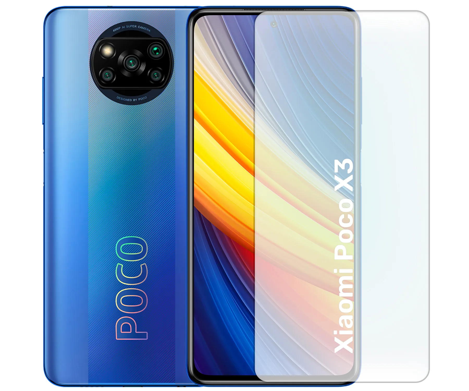 JC Cristal protector para Xiaomi Poco X3
