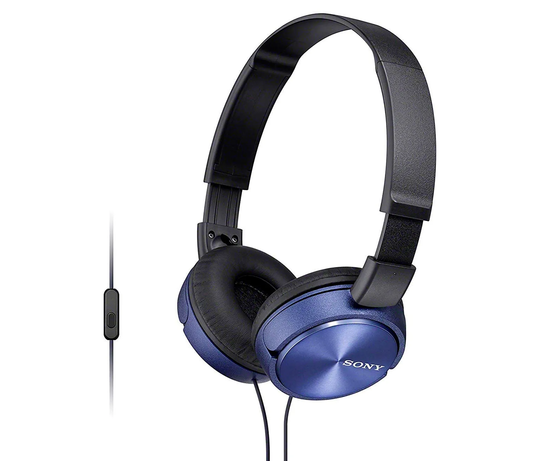 SONY MDRZX310APB Azul, Auriculares de diadema, micrófono, control remoto integrado