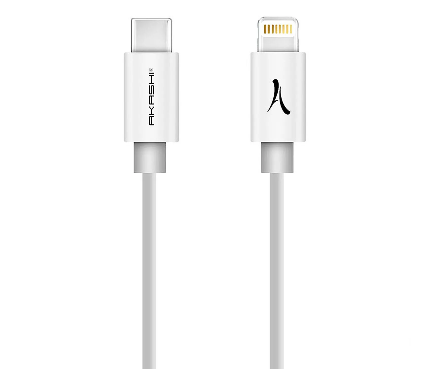 Akashi Cable USB-C a Lightning de 3 metros blanco
