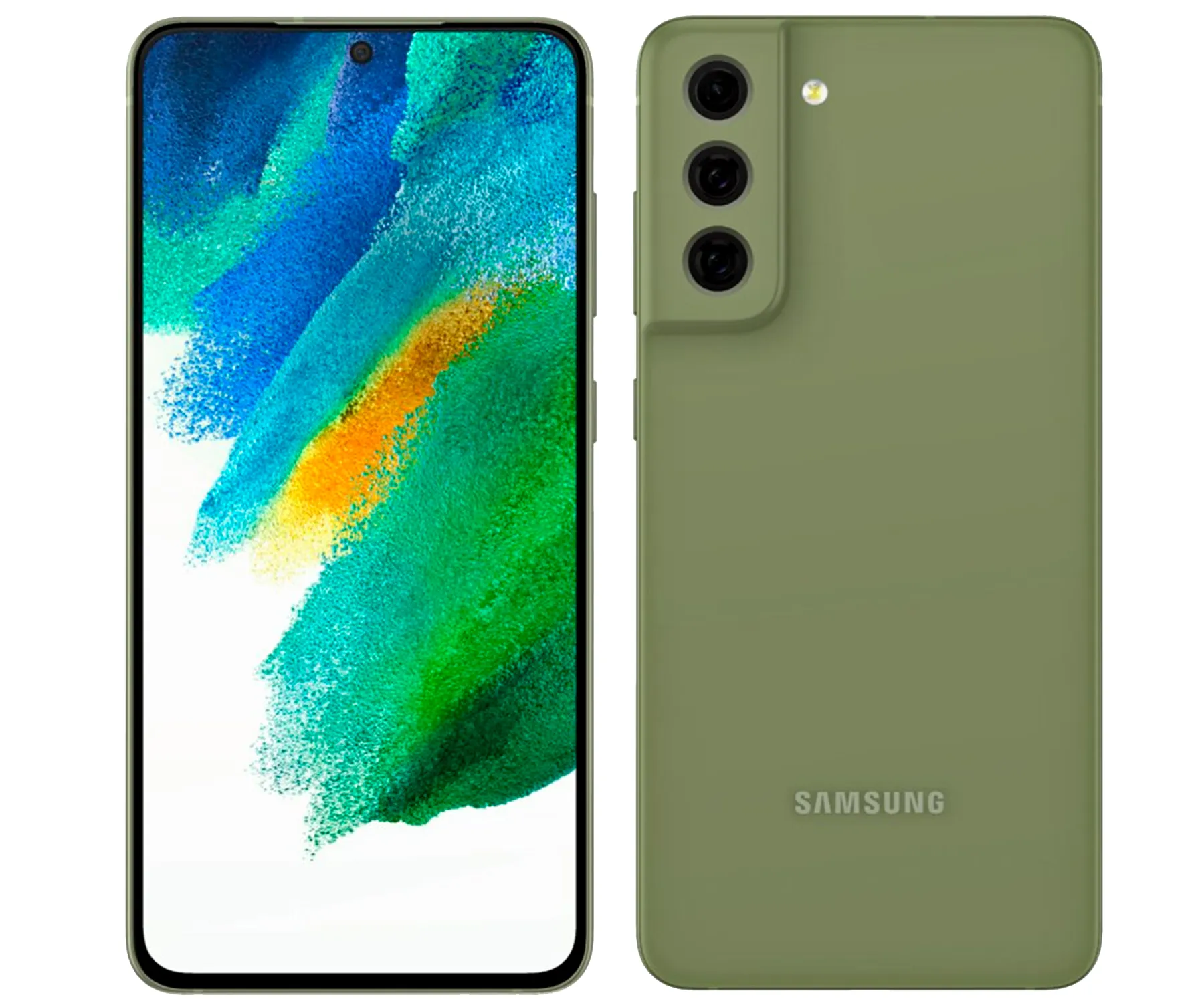 Samsung Galaxy S21 Fe 5g Verde (olive) / 6+128gb / 6.4" Amoled 120hz / Dual Sim (2)