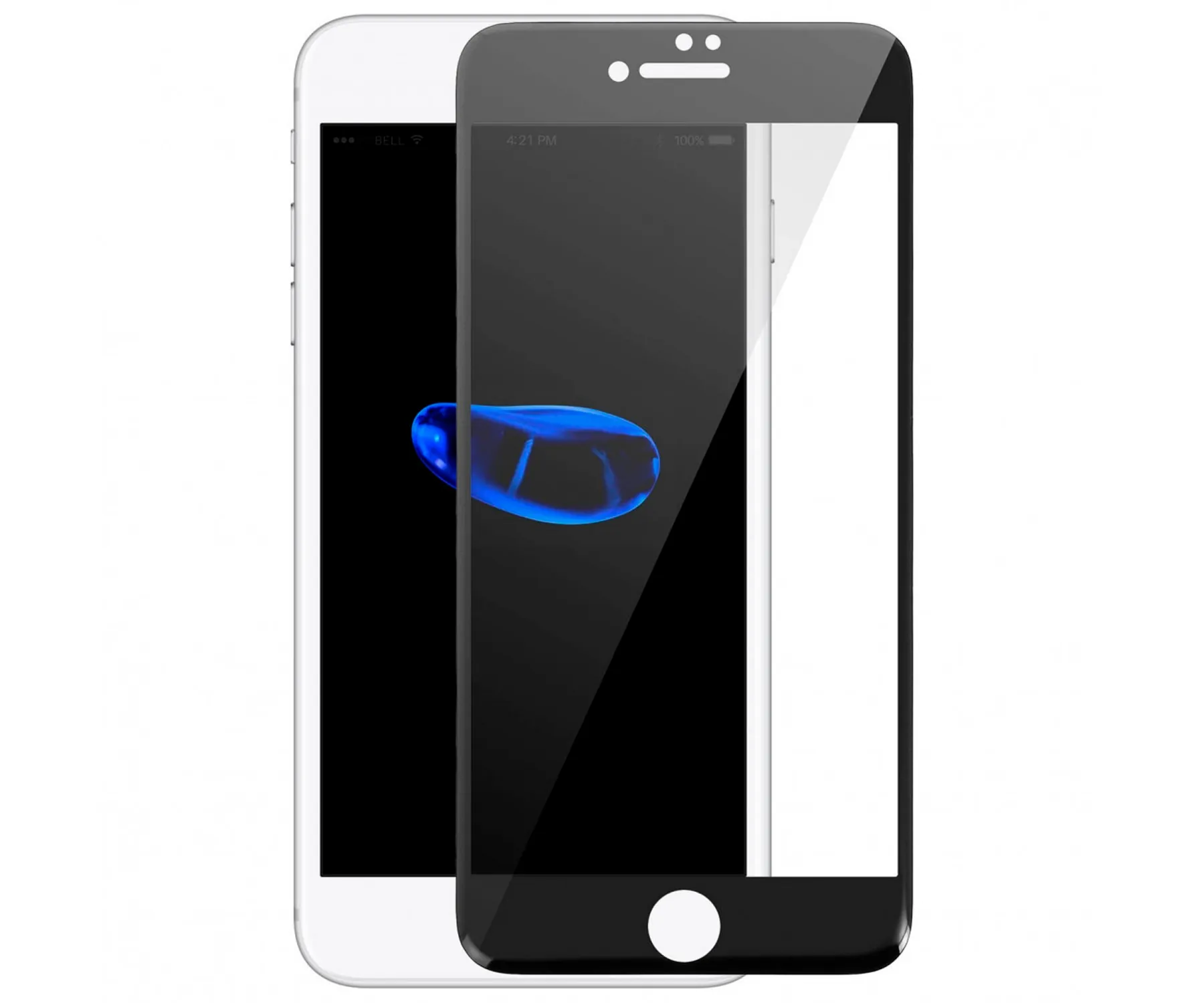 AKASHI Cristal protector para Apple iPhone 8 / 7 / 6S / 6 Plus