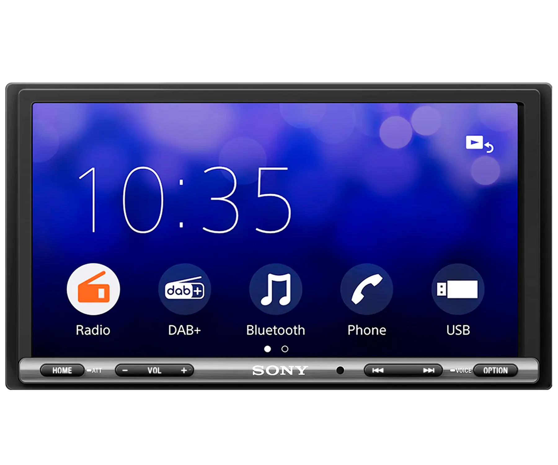 SONY XAV-AX3250 Receptor multimedia DAB con WebLink Cast