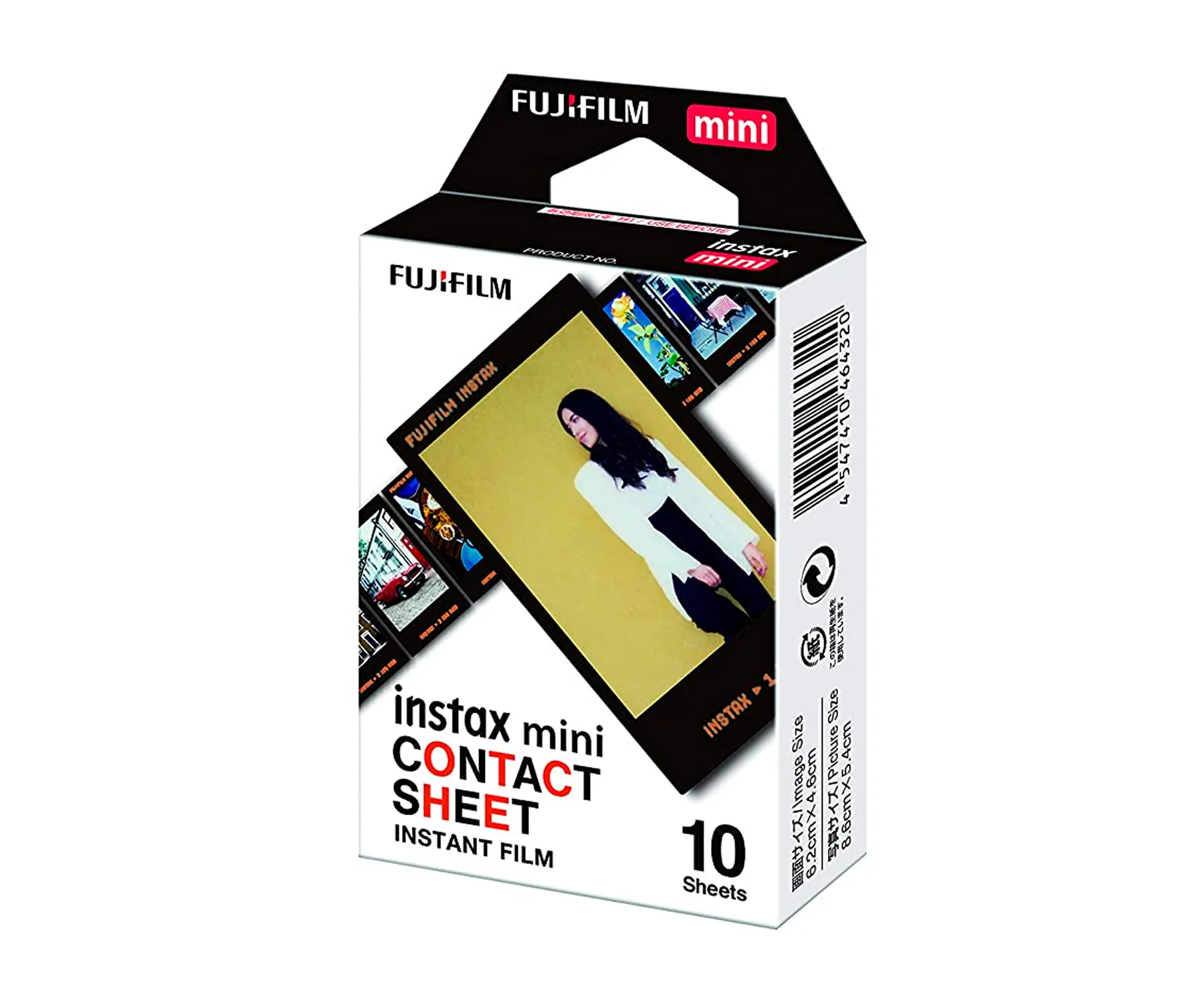 Fujifilm Instant Film Shot Contact Sheet Papel Fotográfico para