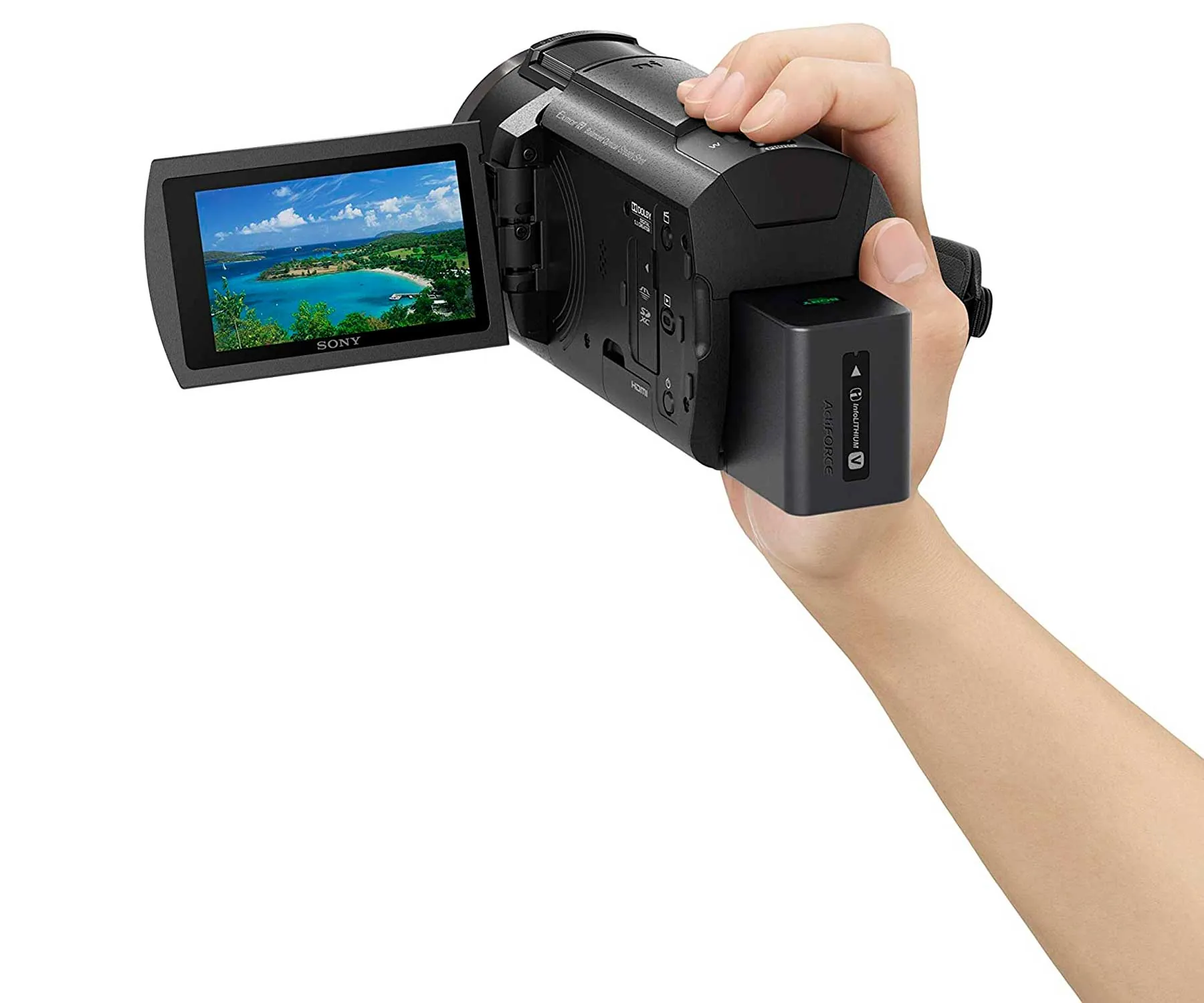 Sony Handycam 4k Ax43a / Videocámara Con Sensor Cmos Exmor R (5)