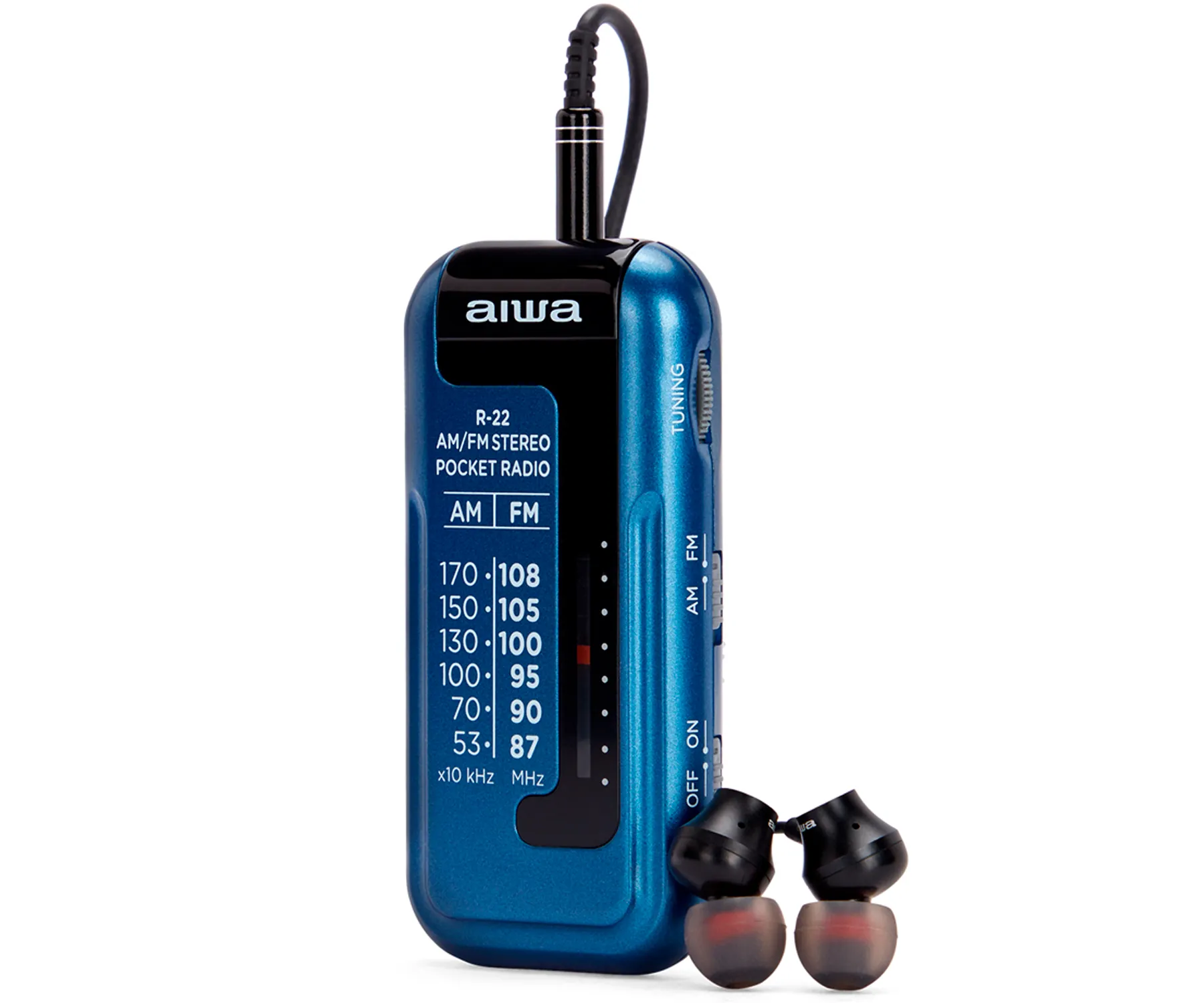 Aiwa Rs-22Bl Azul / Radio Portátil