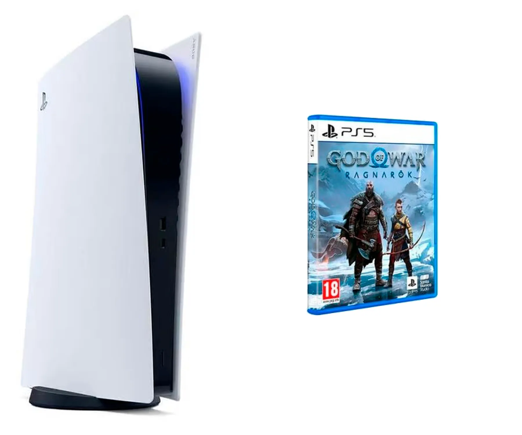 Playstation PS5 Consola + GOW Transparente