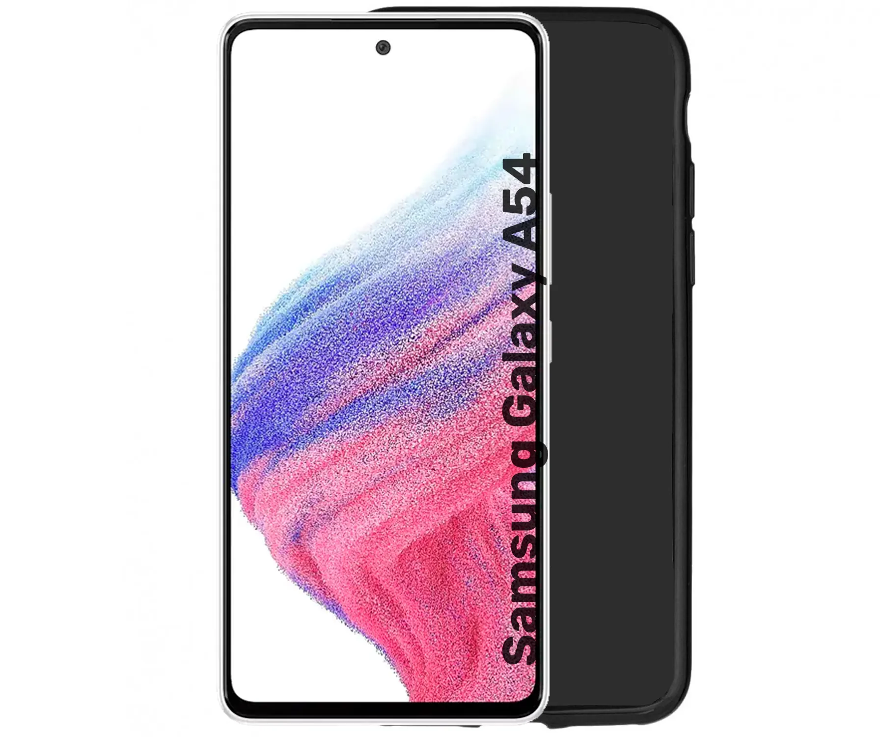 Funda de silicona negra Samsung Galaxy A54 5G - Funda de teléfono - LDLC