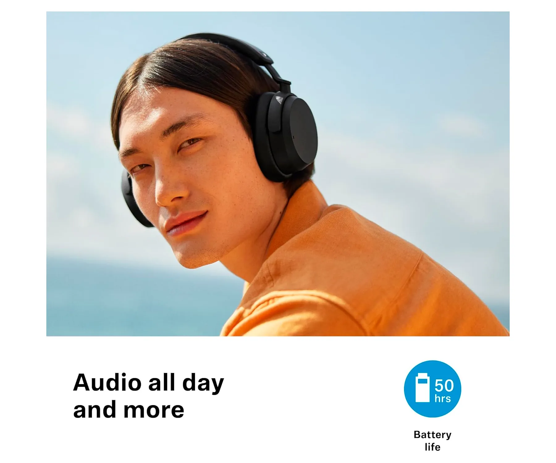 Sennheiser Accentum Wireless Black / Auriculares Overear Inalámbricos – imagen 5