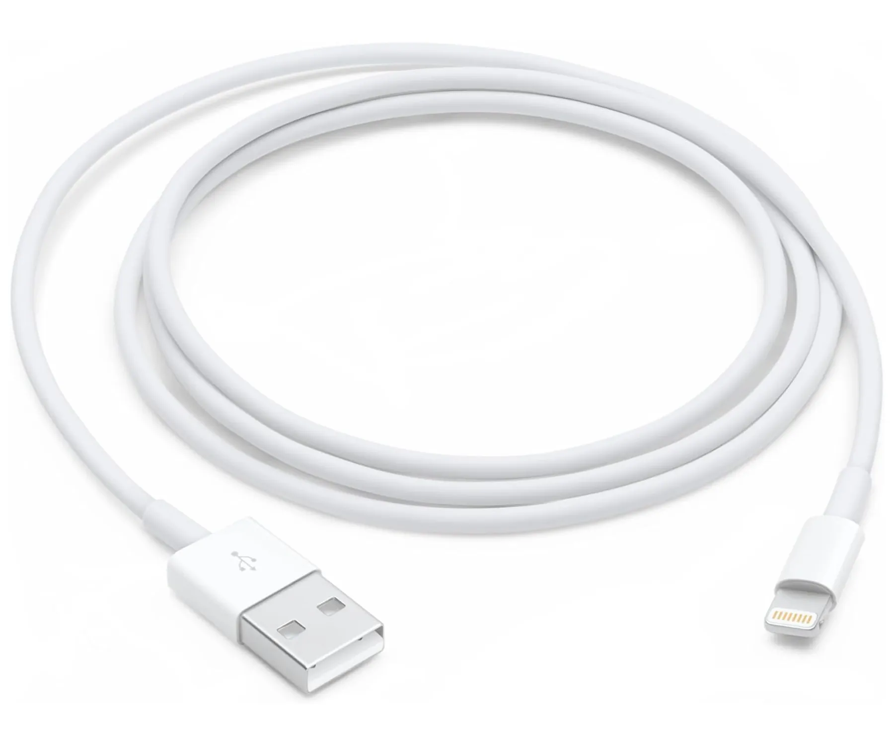 Apple Muqw3Zm/A White / Cable Lightning (M) A Usb-A (M) 1 Metro