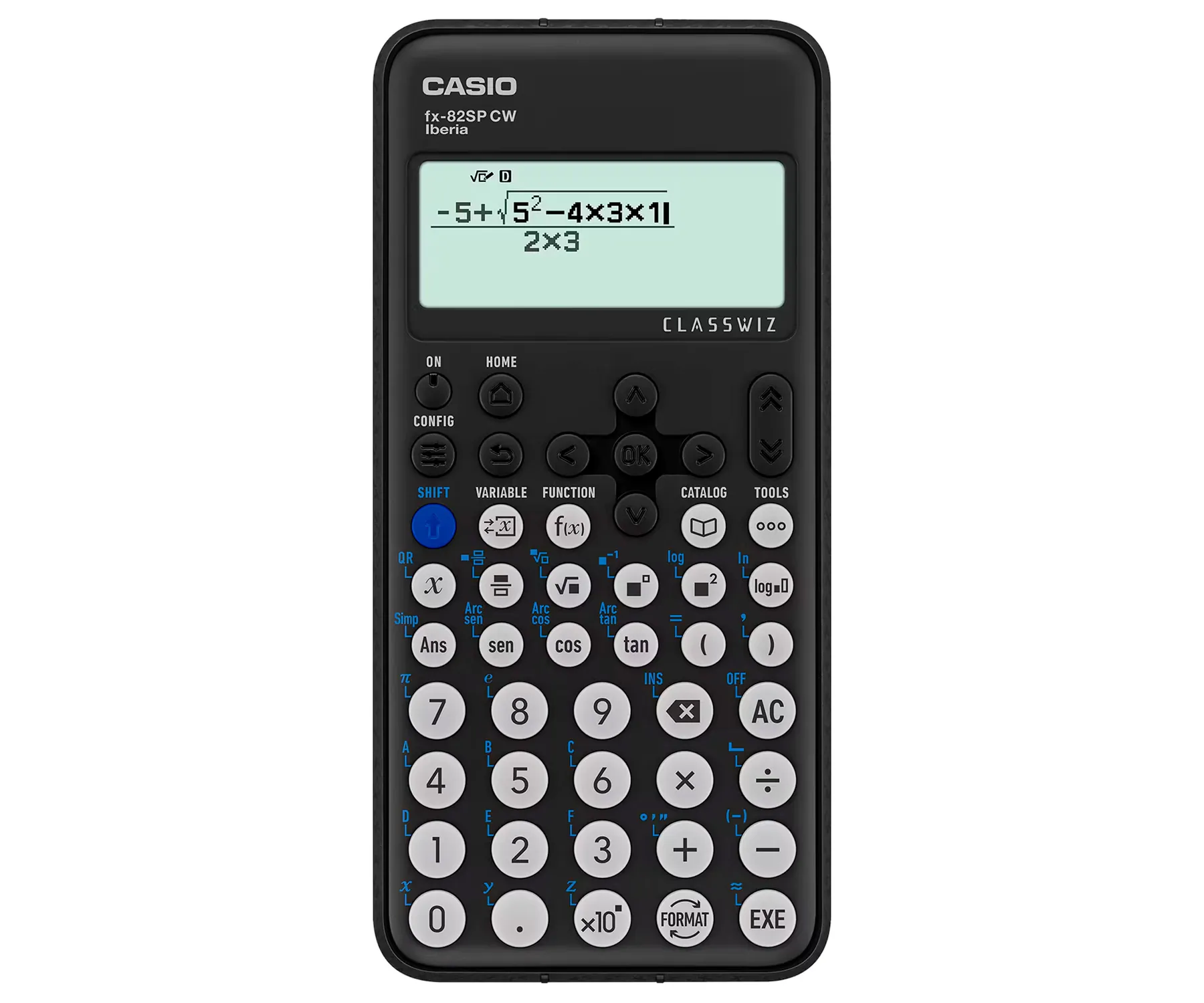 Casio Fx-82Sp Cw Negra / Calculadora Científica Estándar