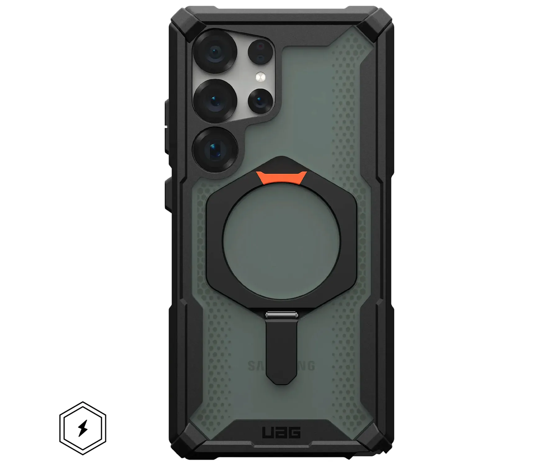 Uag Funda Plasma Xte Negro/Naranja / Samsung Galaxy S25 Ultra