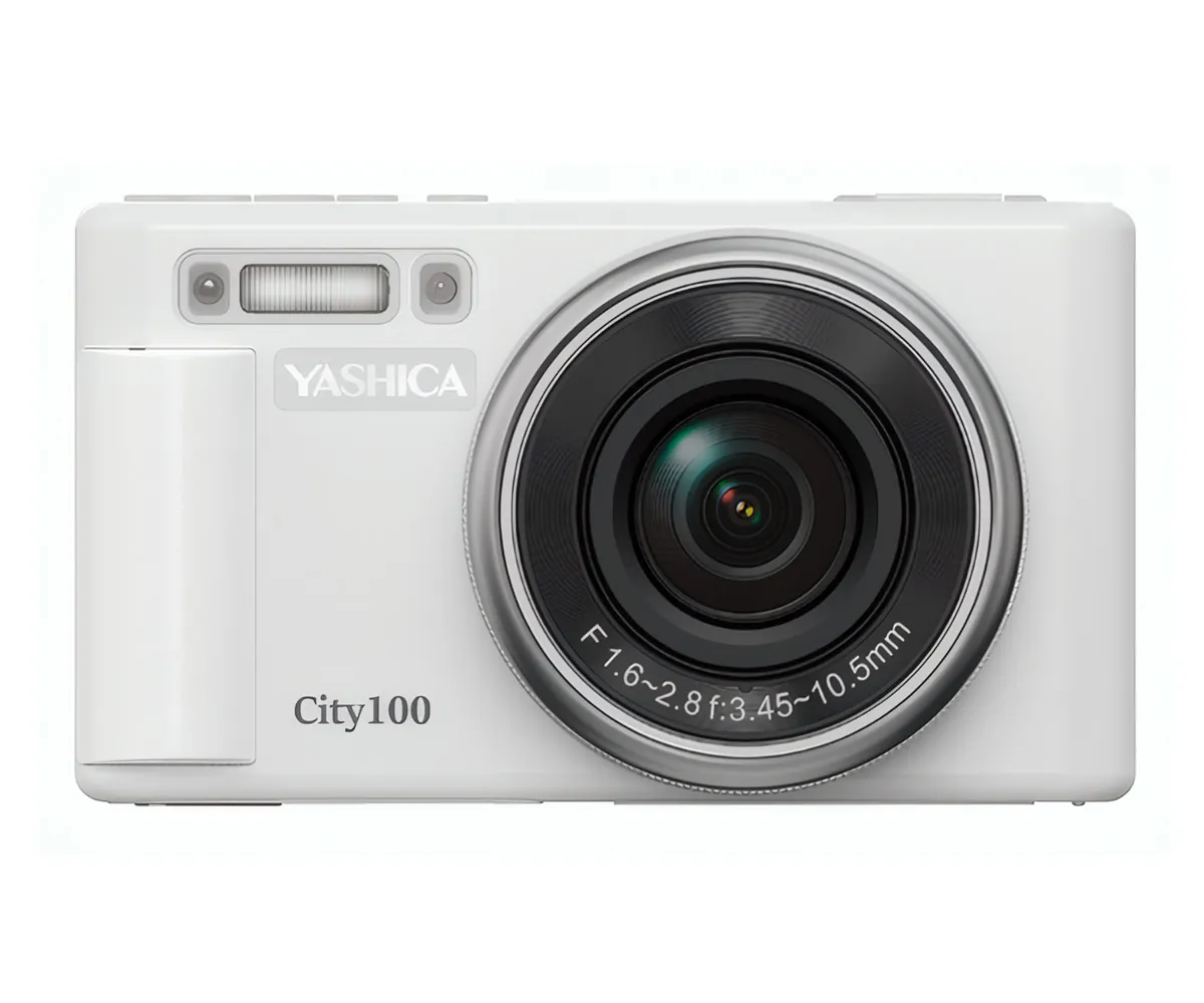 Yashica City 100 White / Cámara Compacta