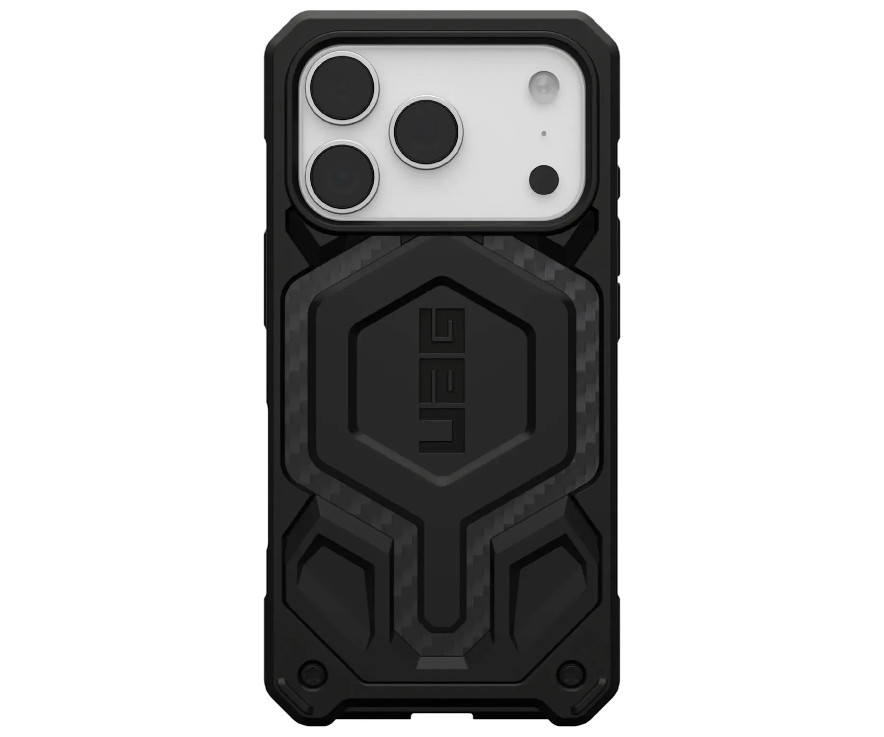 Uag Funda Monarch Pro Fibra De Carbono / Apple Iphone 18 Pro / 17 Pro