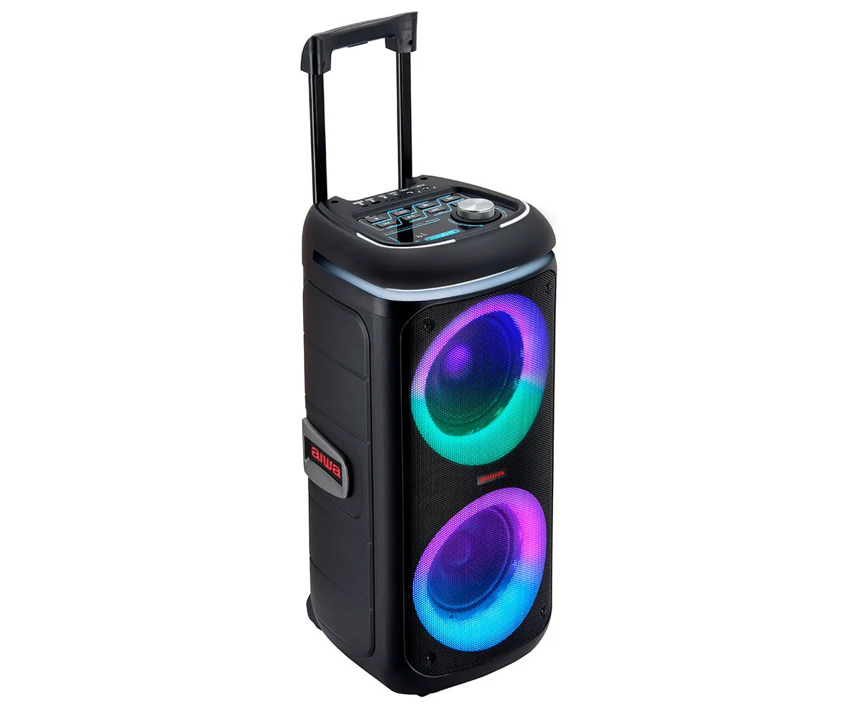 Aiwa Kbtus-480 Black / Altavoz De Fiesta & Karaoke