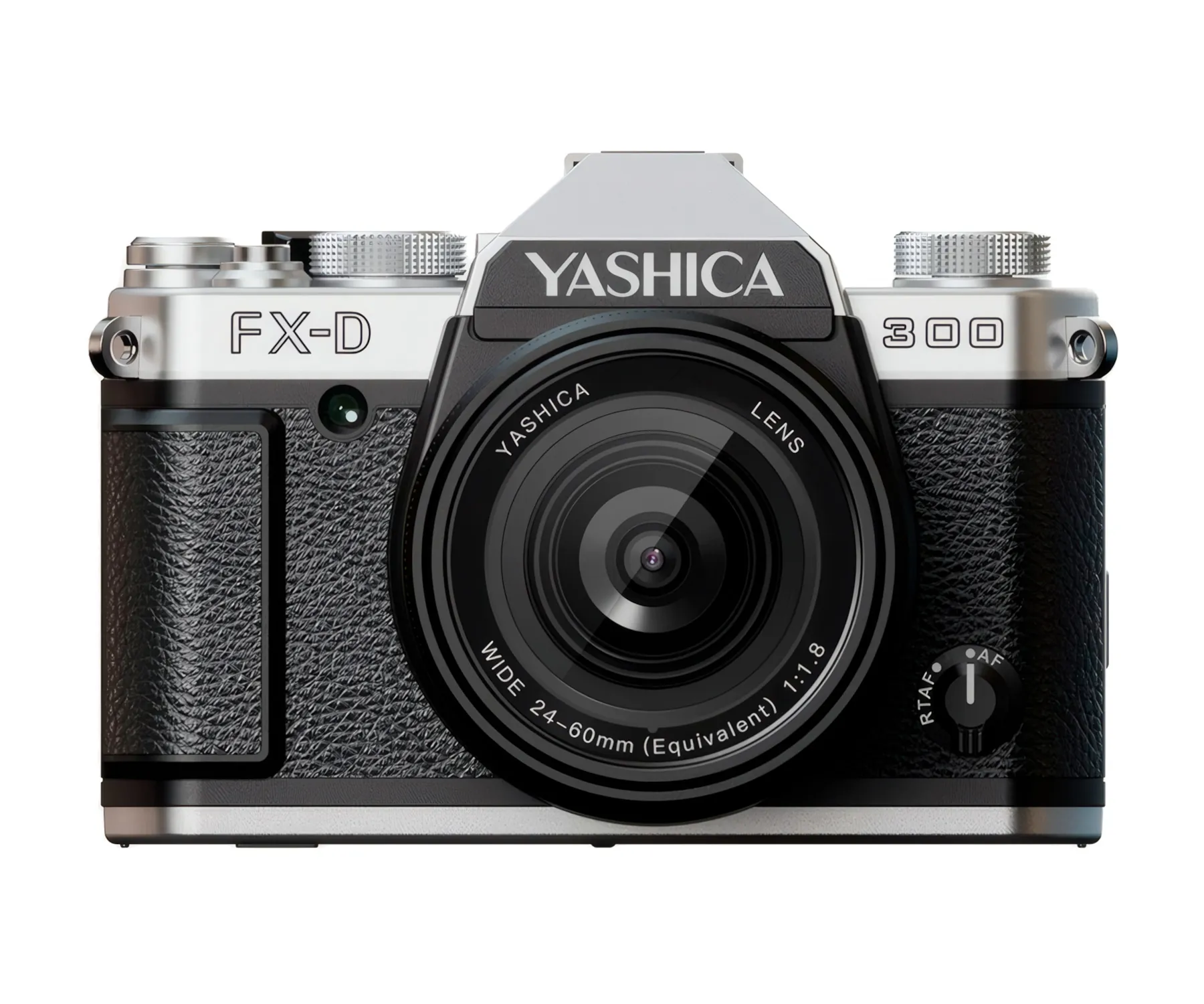 Yashica Fx-D 300 Silver / Cámara De Simulación De Película Digital
