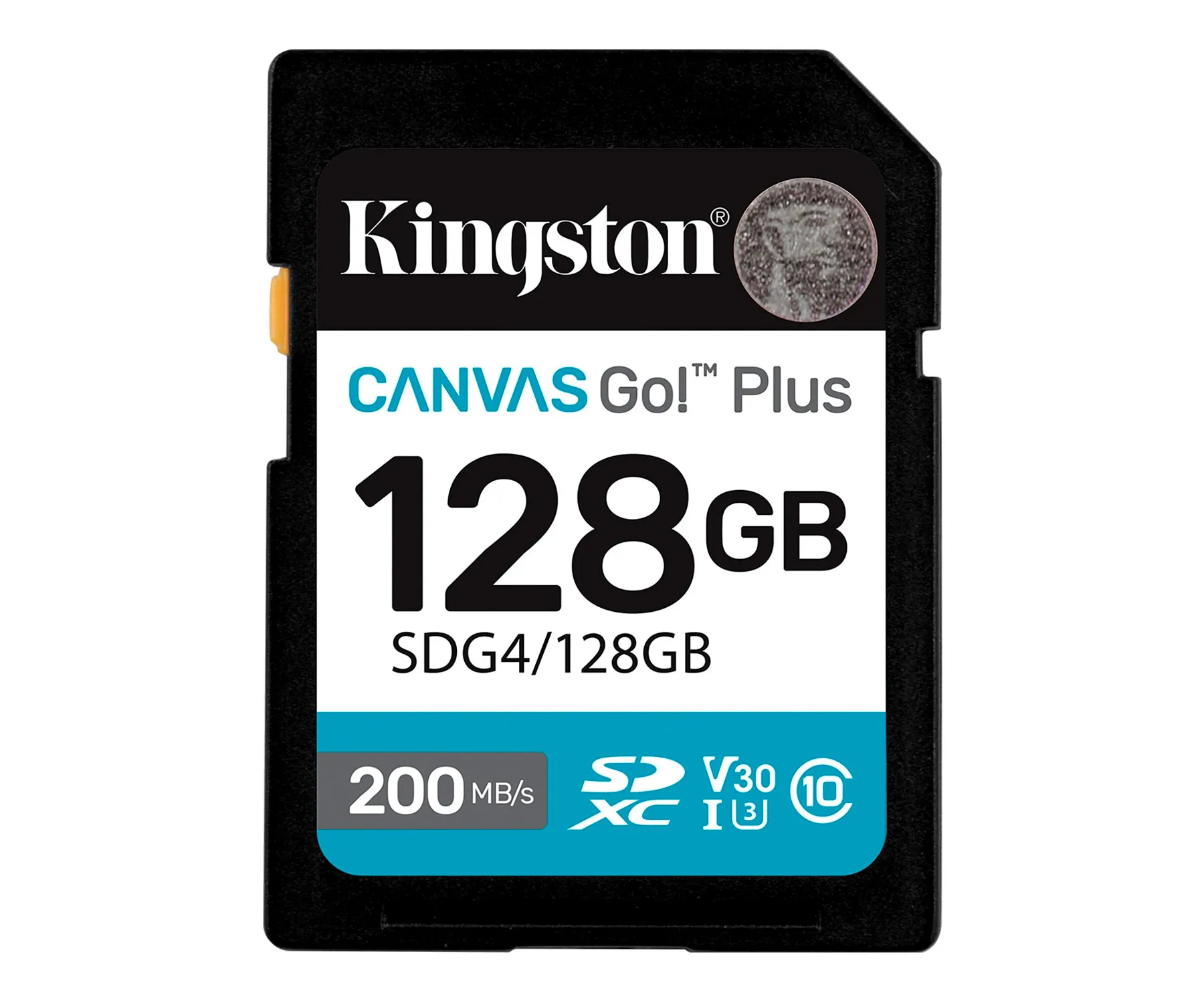 Kingston Canvas Go! Plus 128Gb Negro/ Tarjeta De Memoria Sd / Categoría 10 Sdg4 - Uhs-I – imagen 4
