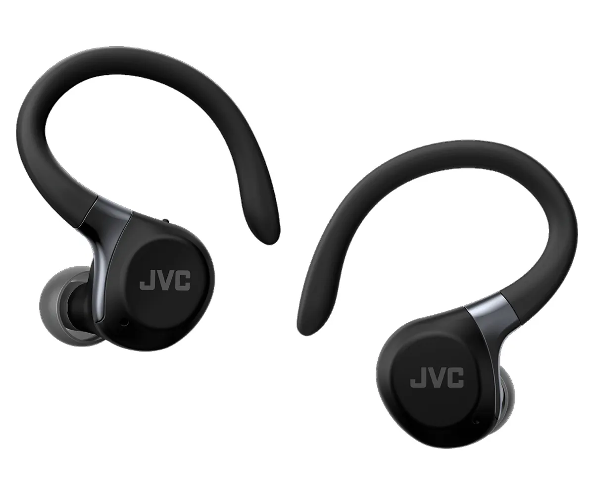 Jvc Ha-Ec75T Black/ Auriculares Deportivos Inalámbricos Con Cancelación Activa Del Ruido