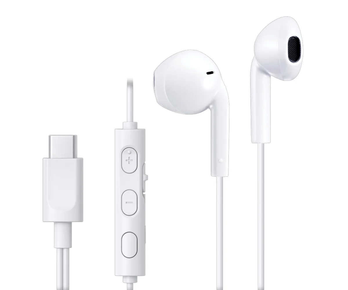 Jvc Ha-Fr17Uc White / Auriculares De Tipo Botón Con Usb-C