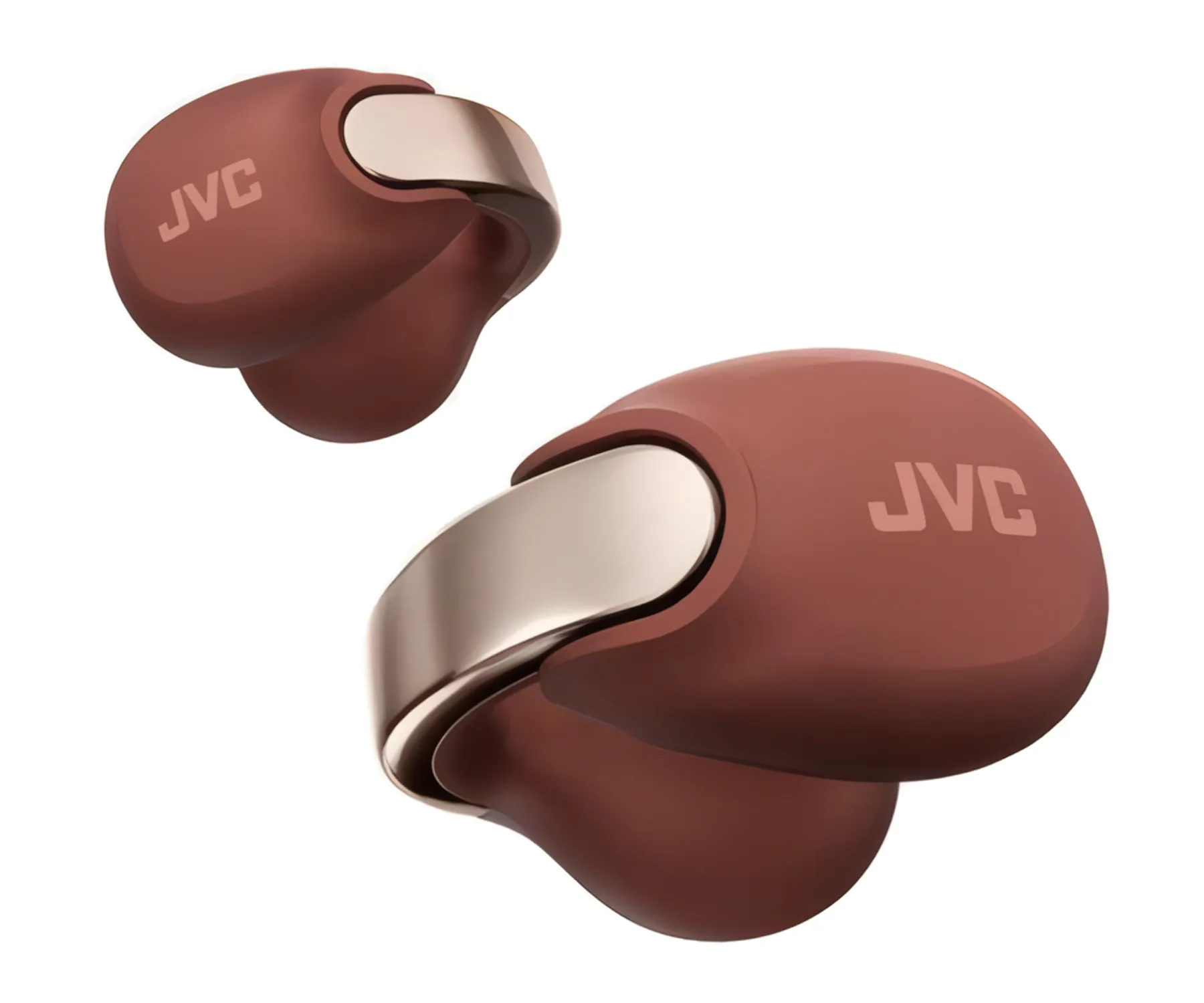 Jvc Np1T Brown / Auriculares Inalámbricos Abiertos Tipo Piercing
