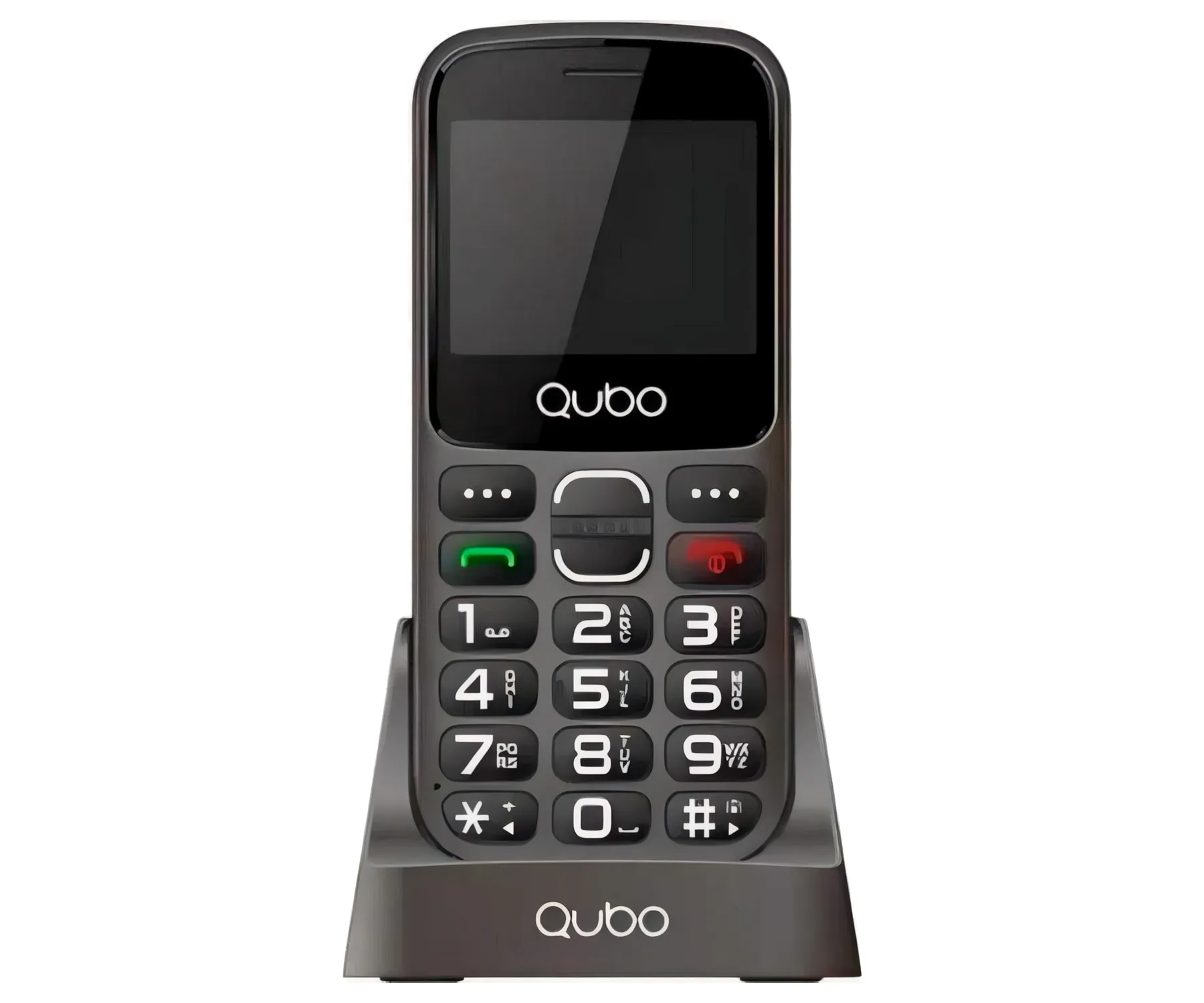 Qubo Senior X-230Bkc 4G Negro / Móvil 2.31"