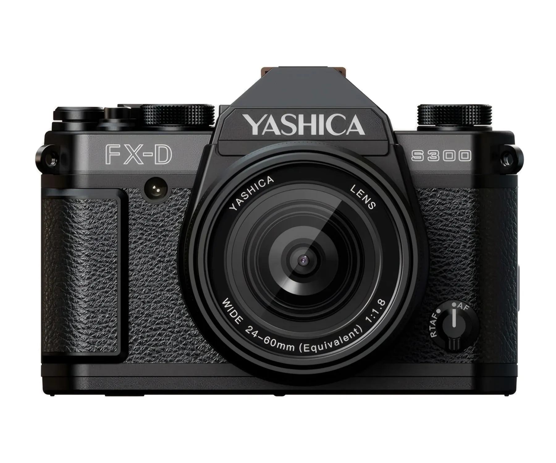 Yashica Fx-D S300 Black / Cámara De Simulación De Película Digital