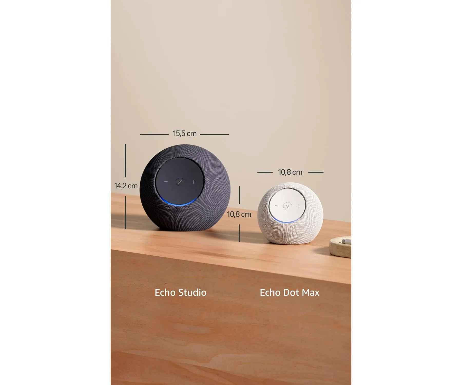 Amazon Echo Dot Max (última generación): altavoz Alexa con sonido envolvente y controlador de Hogar digital integrado, Blanco – imagen 4