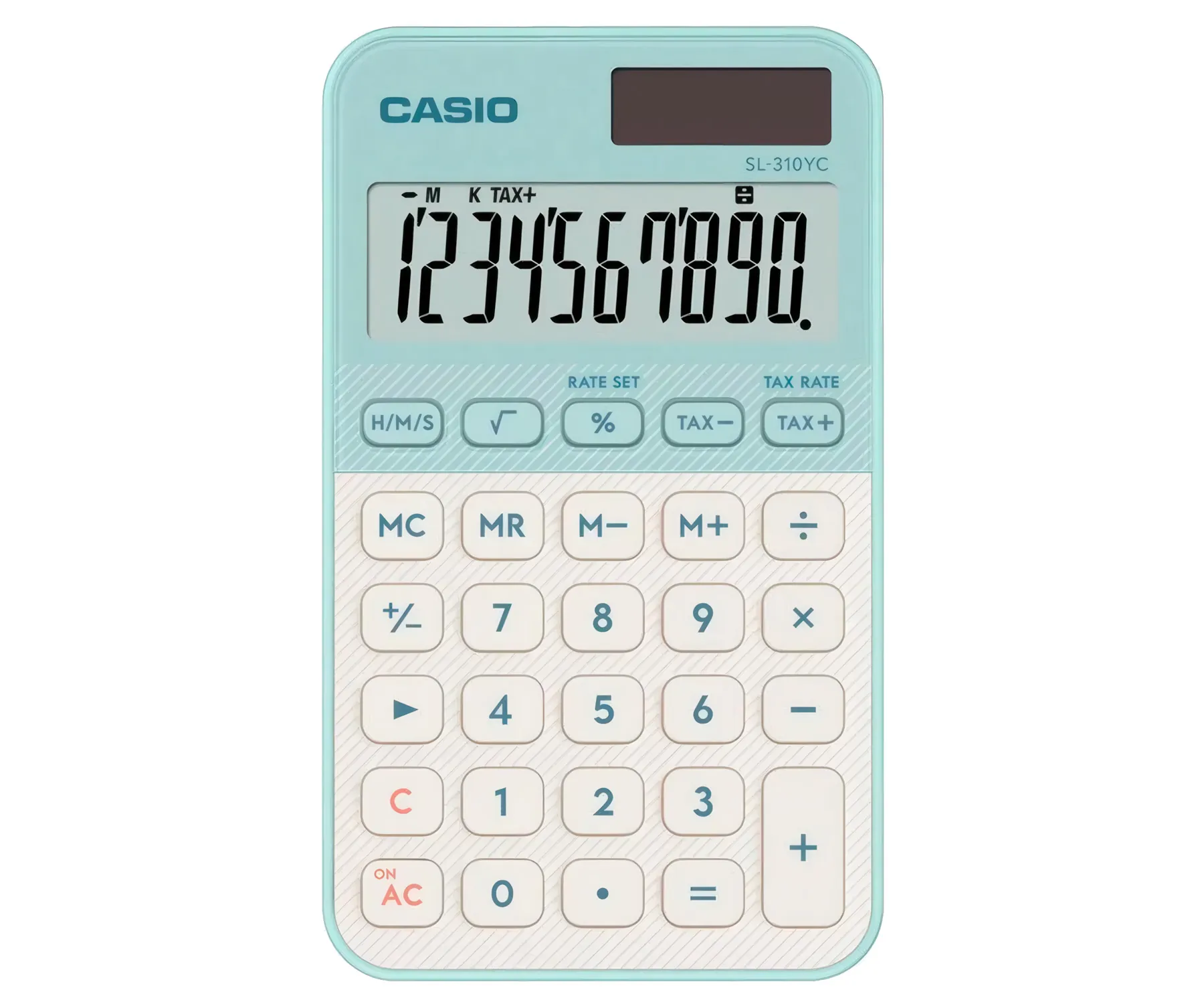 Casio Sl-310Yc Verde Claro / Calculadora De Bolsillo