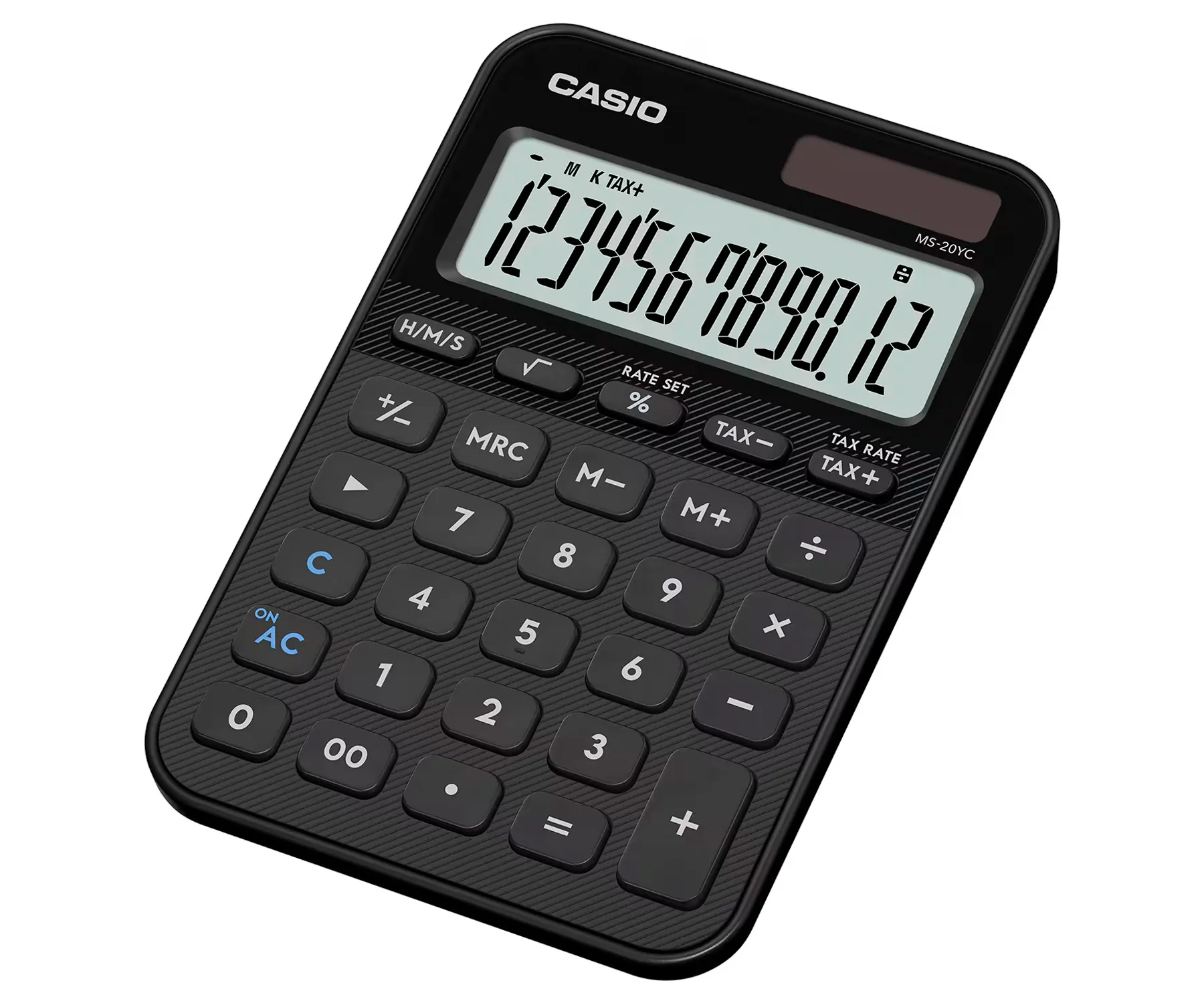 Casio Ms-20Yc Negro / Calculadora De Mesa – imagen 2
