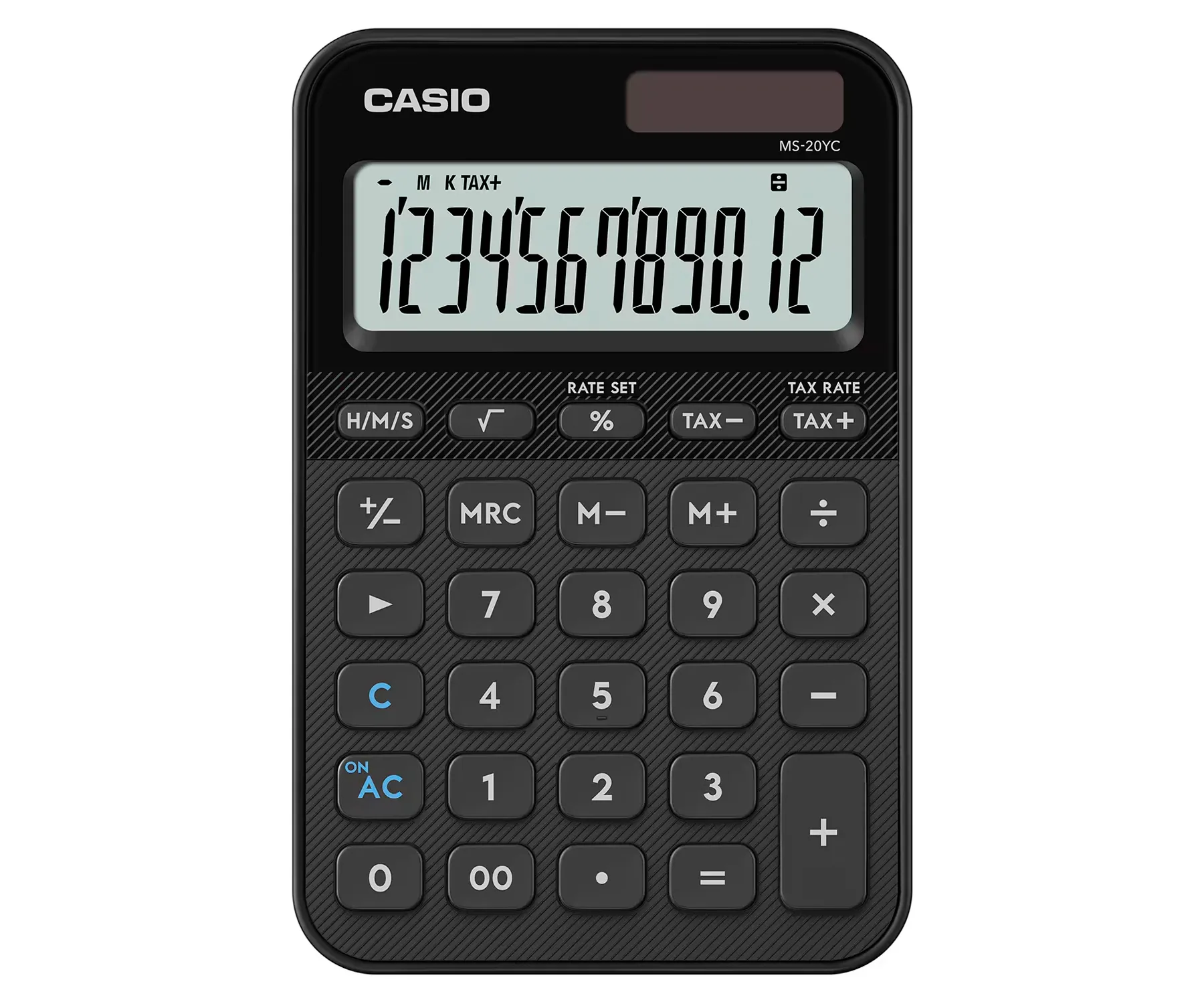 Casio Ms-20Yc Negro / Calculadora De Mesa – imagen 3