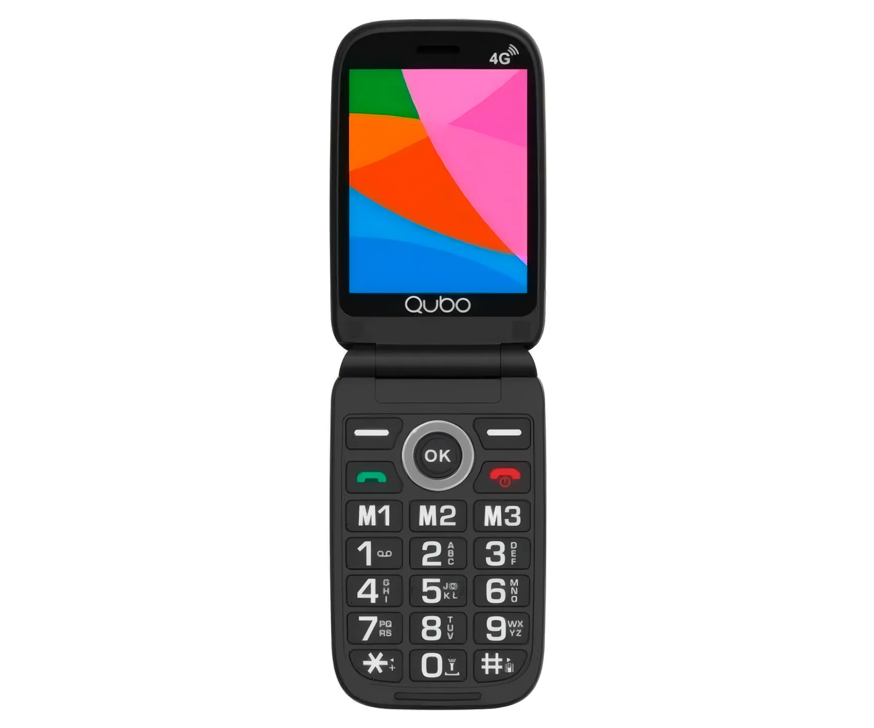 Qubo X-340Cb 4G Negro / Móvil 3.36"