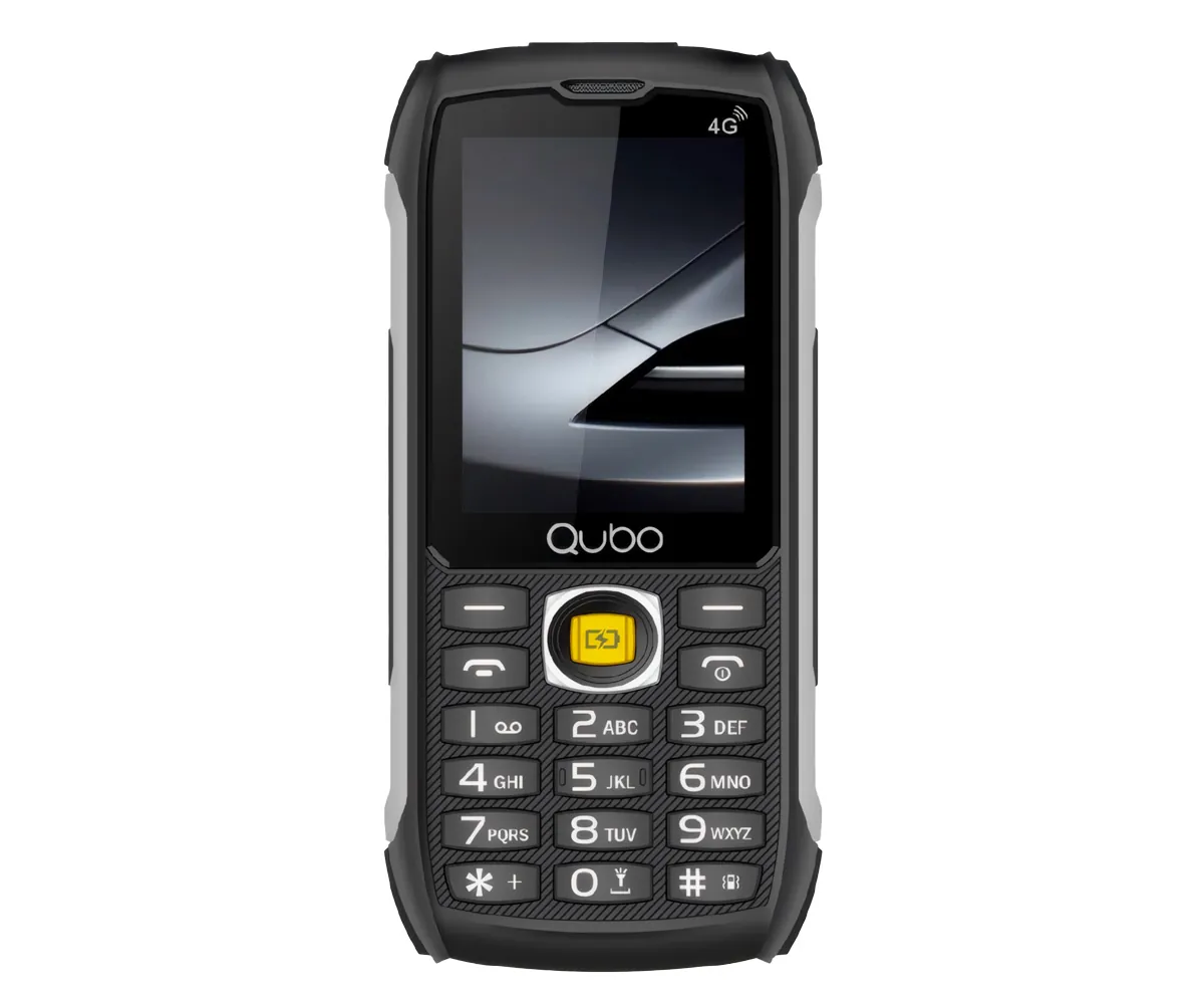 Qubo Senior St-002 4G Negro / Móvil Ruguerizado De 2.8"