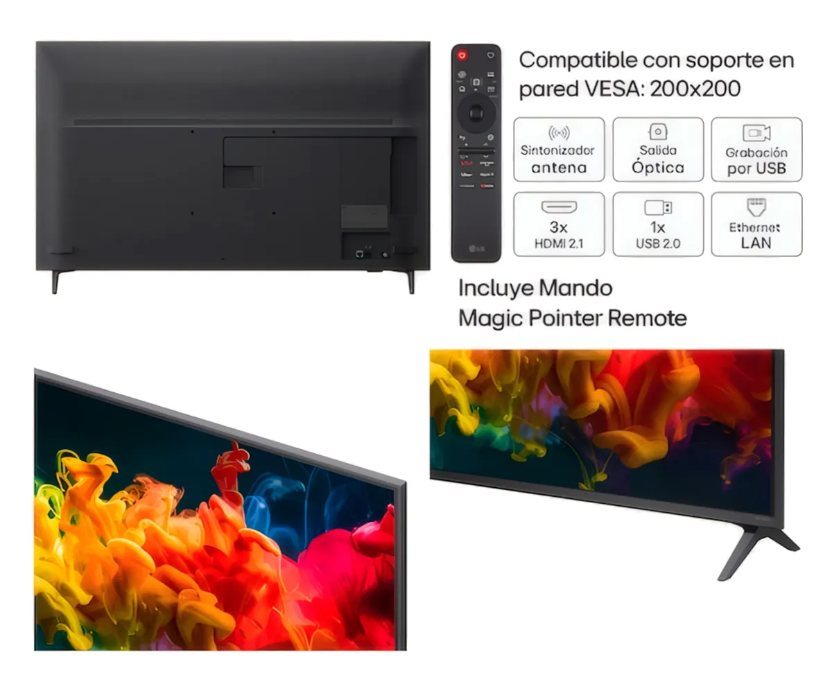 Lg Qned Evo Miniled Ai Qned81 / Televisor Smart Tv 43" Qned 4K Uhd – imagen 7