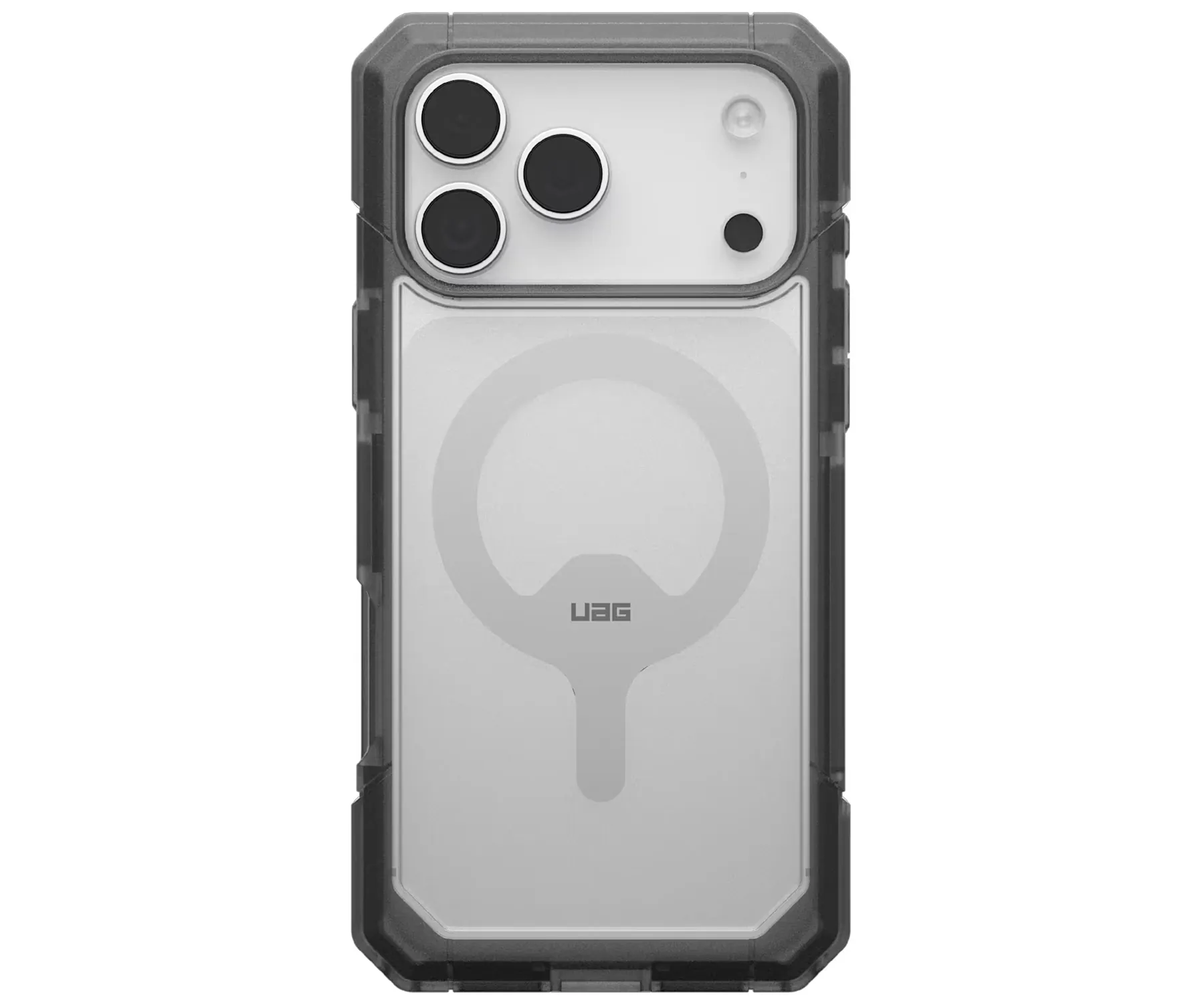 Uag Funda Trooper Clear/Ash / Apple Iphone 18 Pro Max / 17 Pro Max