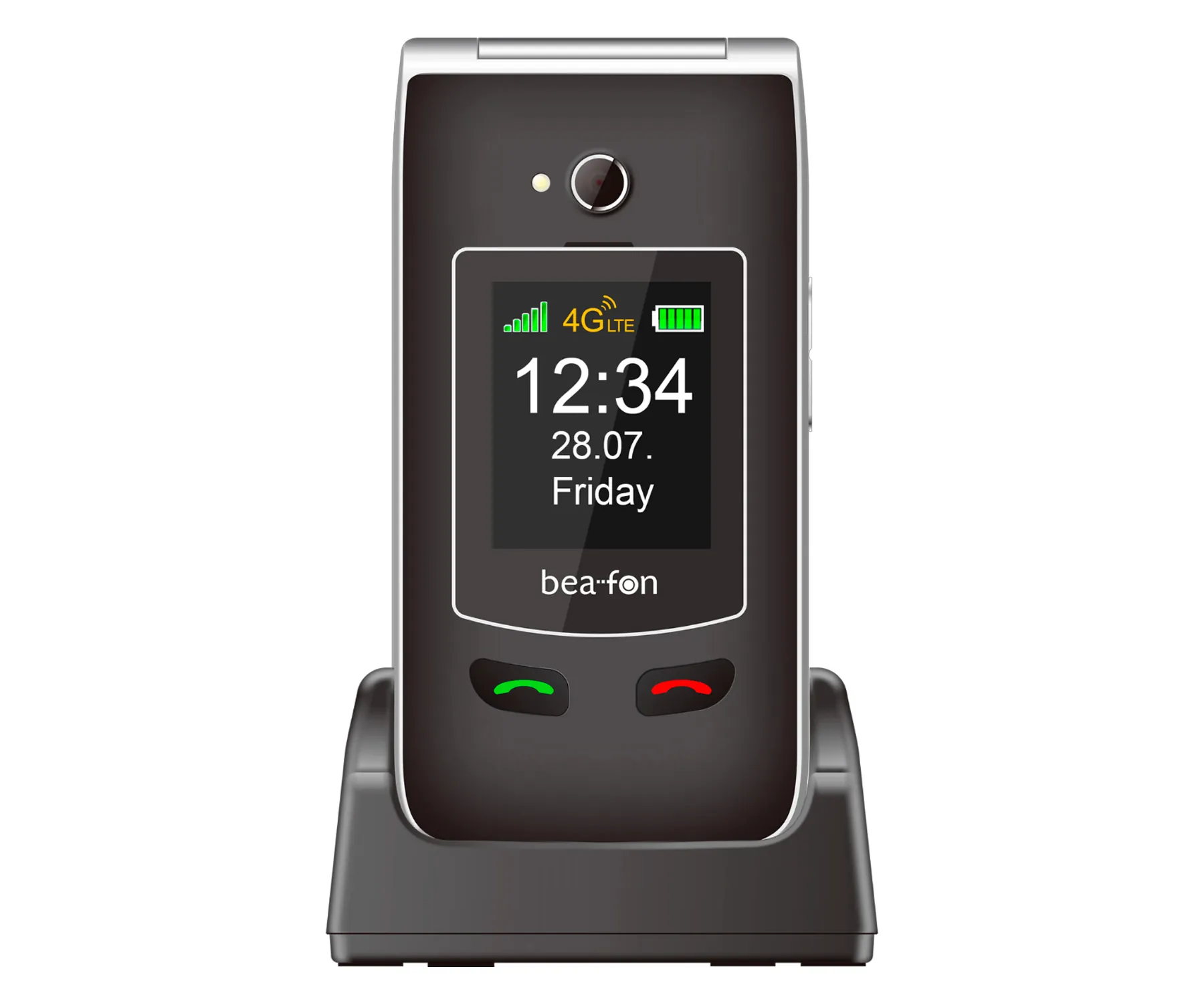 Beafon Sl645Plus Lte 4G Negro Y Plata / Móvil 2.8"