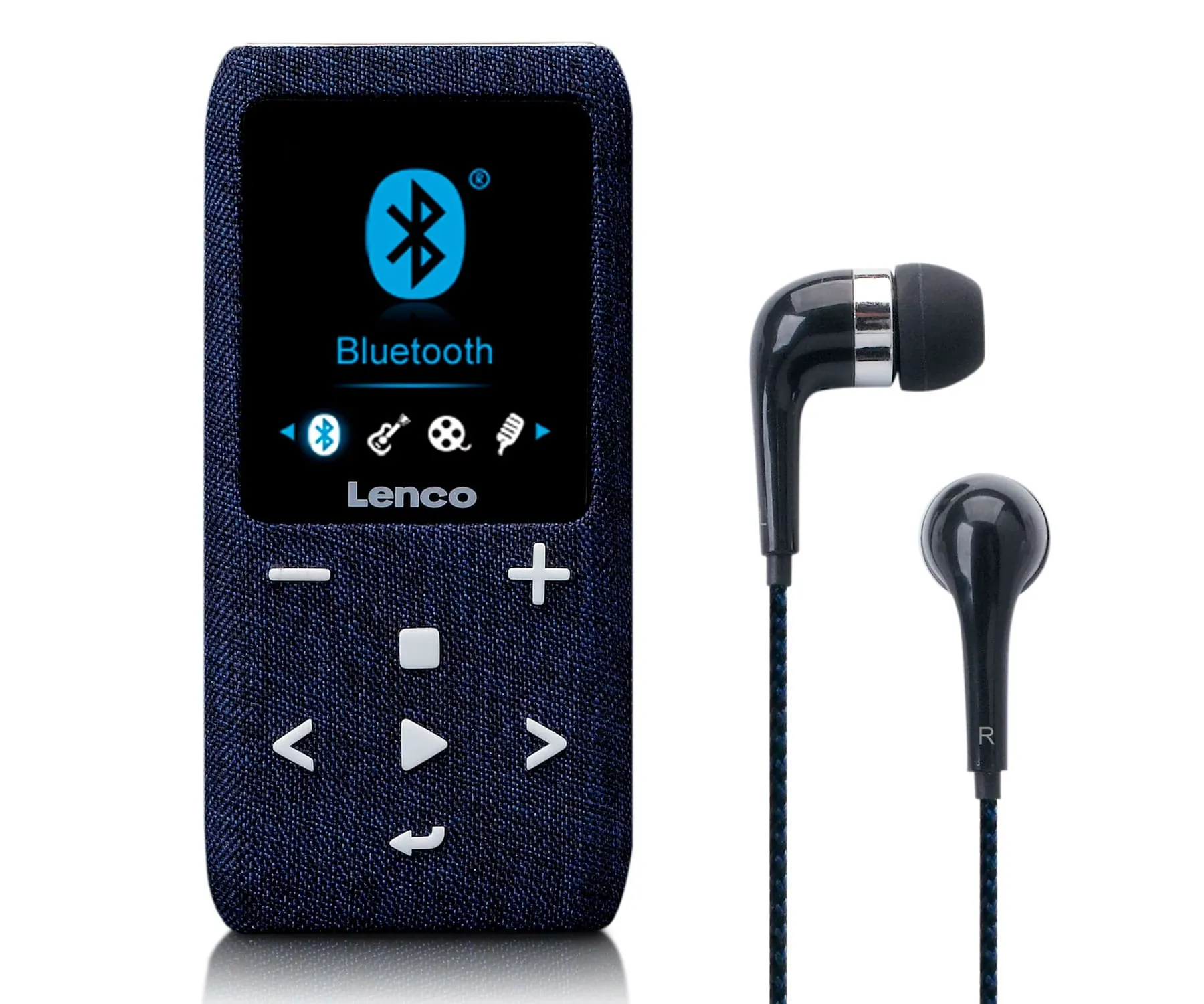 Lenco Xemio-861Bu Azul / Reproductor Mp3/Mp4 / Microsd De 8 Gb / Bluetooth