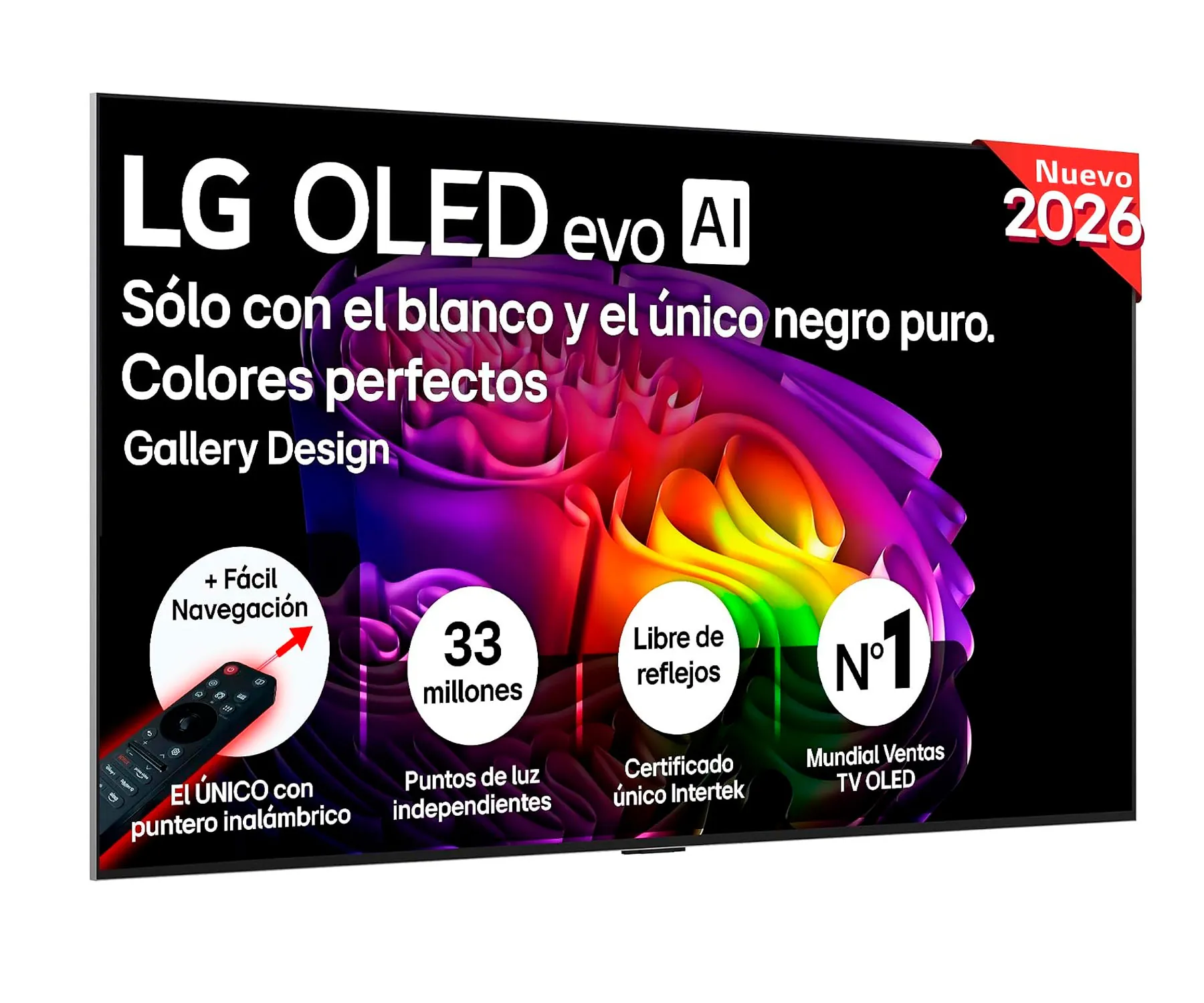 Lg Oled Evo Ai G6 / Televisor Smart Tv 65" Oled / 165Hz Vrr / Uhd 4K Hdr