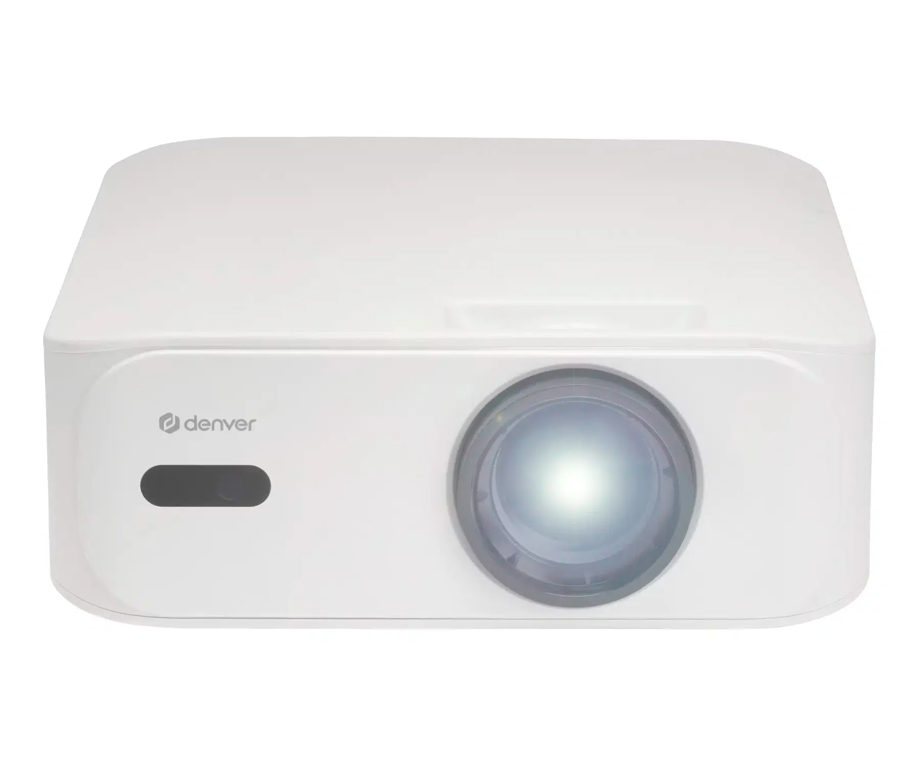 Denver Pr-4300 Blanco / Proyector Hd (Hasta 180") Con 400 Lúmenes Ansi Y Compatibilidad Con Entrada 4K