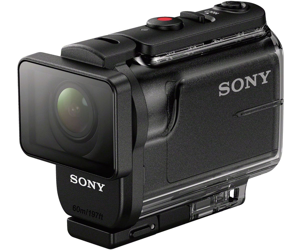 SONY ACTION CAM HDRAS50B NEGRO CÁMARA DEPORTIVA FULL HD SUMERGIBLE 60 METROS