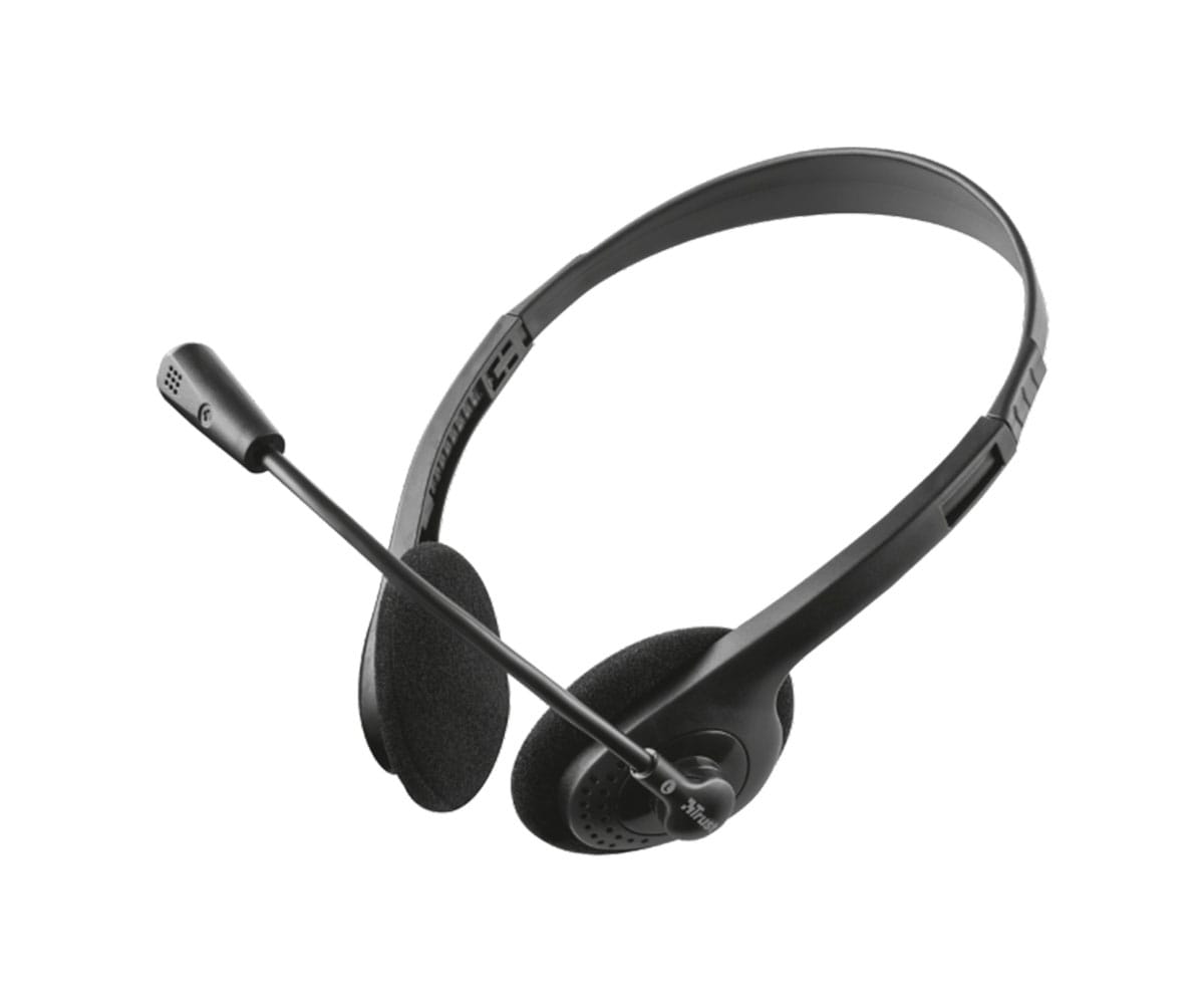 TRUST ZIVA CHAT HEADSET AURICULAR CON MICRÓFONO