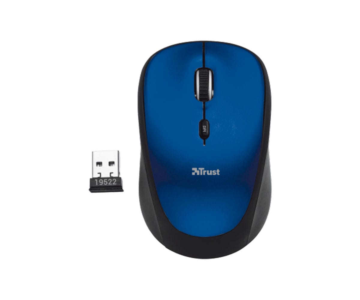TRUST WIRELESS AZUL RATÓN INALÁMBRICO