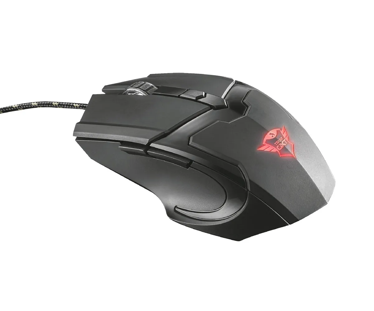 TRUST GXT 101 GAV RATÓN GAMING MOUSE USB 2.0 / 6 BOTONES / ILUMINACIÓN LED CAMBIANTE / DPI MAX 4800 PPP