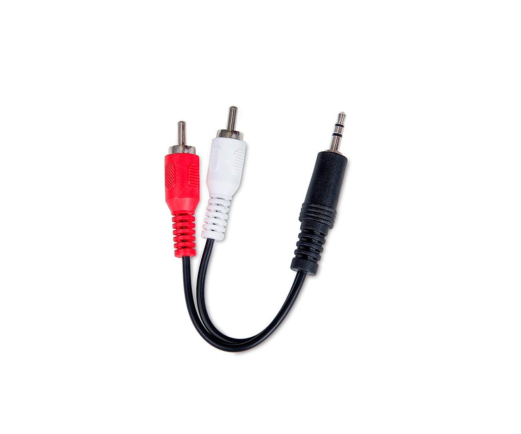 DCU CABLE DE CONEXIÓN AUDIO JACK 3.5 MACHO STEREO A 2 RCA MACHO 1.5 METROS