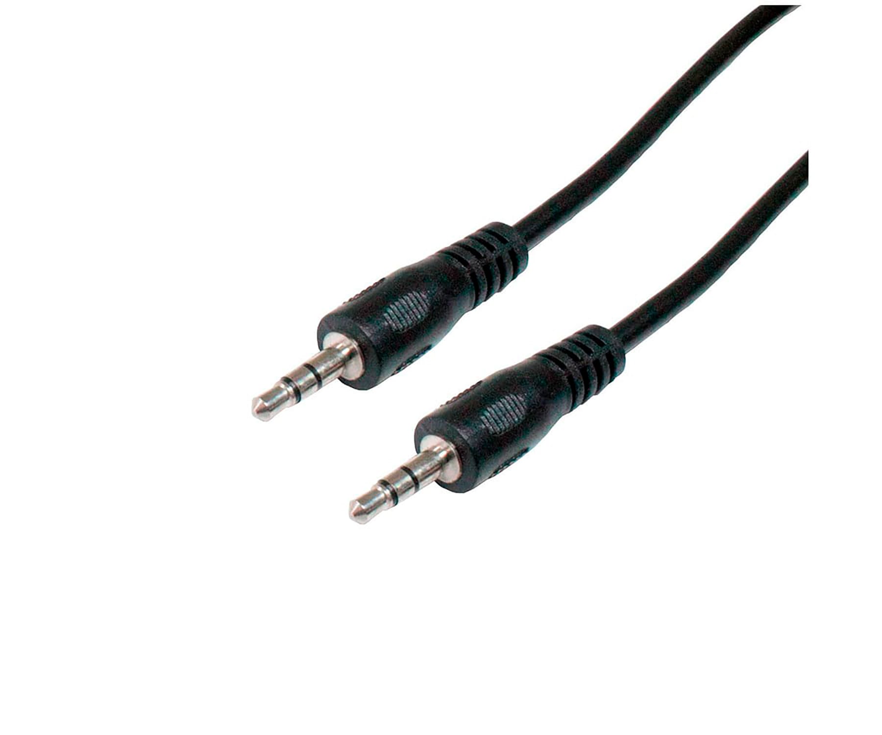 DCU CABLE CONEXIÓN AUDIO JACK 3.5MM MACHO A MACHO STÉREO DE 3 METROS