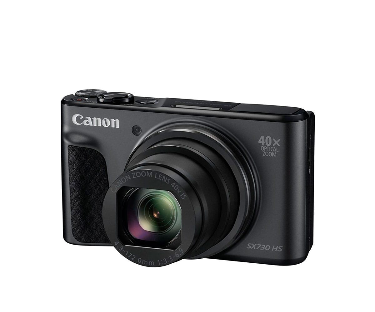 CANON POWERSHOT SX730 NEGRO CÁMARA DE FOTOS DIGITAL COMPACTA 20.3MP FHD ZOOM ÓPTICO ESTABILIZADOR INTELIGENTE WIFI BLUETOOTH NFC
