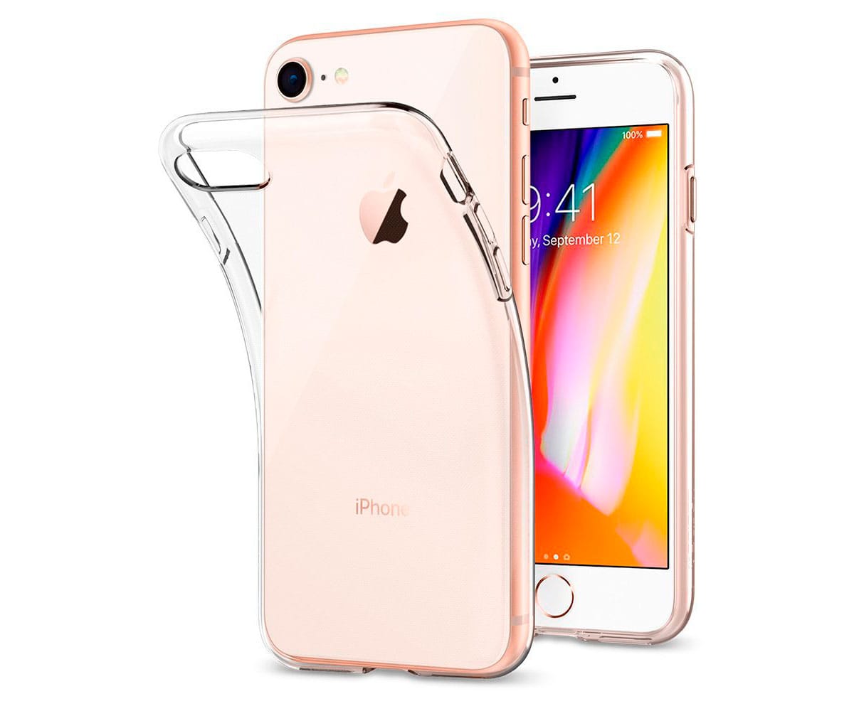 JC CARCASA TRANSPARENTE APPLE IPHONE 7/8