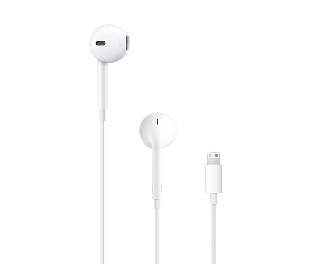 APPLE MMTN2ZM/A EARPODS BLANCOS AURICULARES CON TAPÓN ANATÓMICOS MICRÓFONO INTEGRADO CONECTOR LIGHTNING ALTA CALIDAD