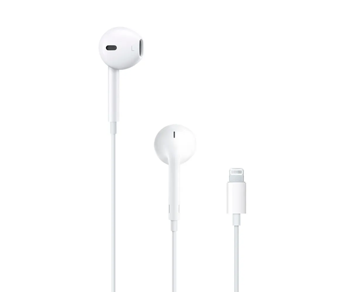 APPLE MMTN2ZM/A EARPODS BLANCOS AURICULARES CON TAPÓN ANATÓMICOS MICRÓFONO INTEGRADO CONECTOR LIGHTNING ALTA CALIDAD