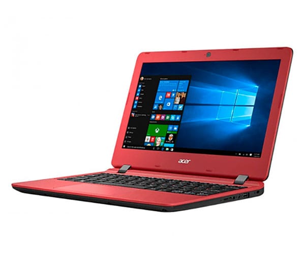 computador acer rojo