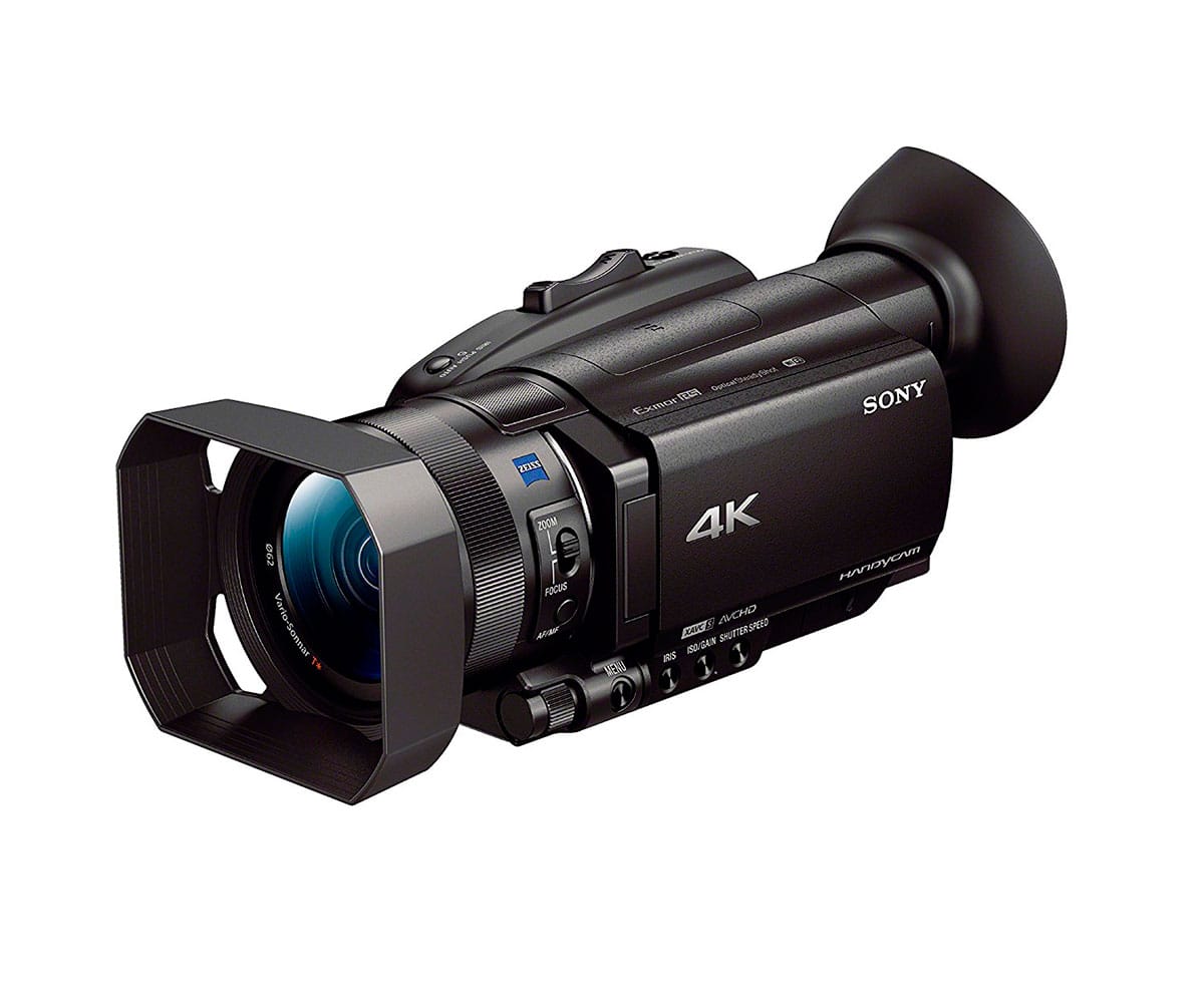 SONY FDR-AX700 VIDEOCÁMARA 4K HDR (HLG) LENTE GRAN ANGULAR ZEISS ENFOQUE AUTOMÁTICO 273 PUNTOS DE DETECCIÓN DE FASES CÁMARA SUPERLENTA