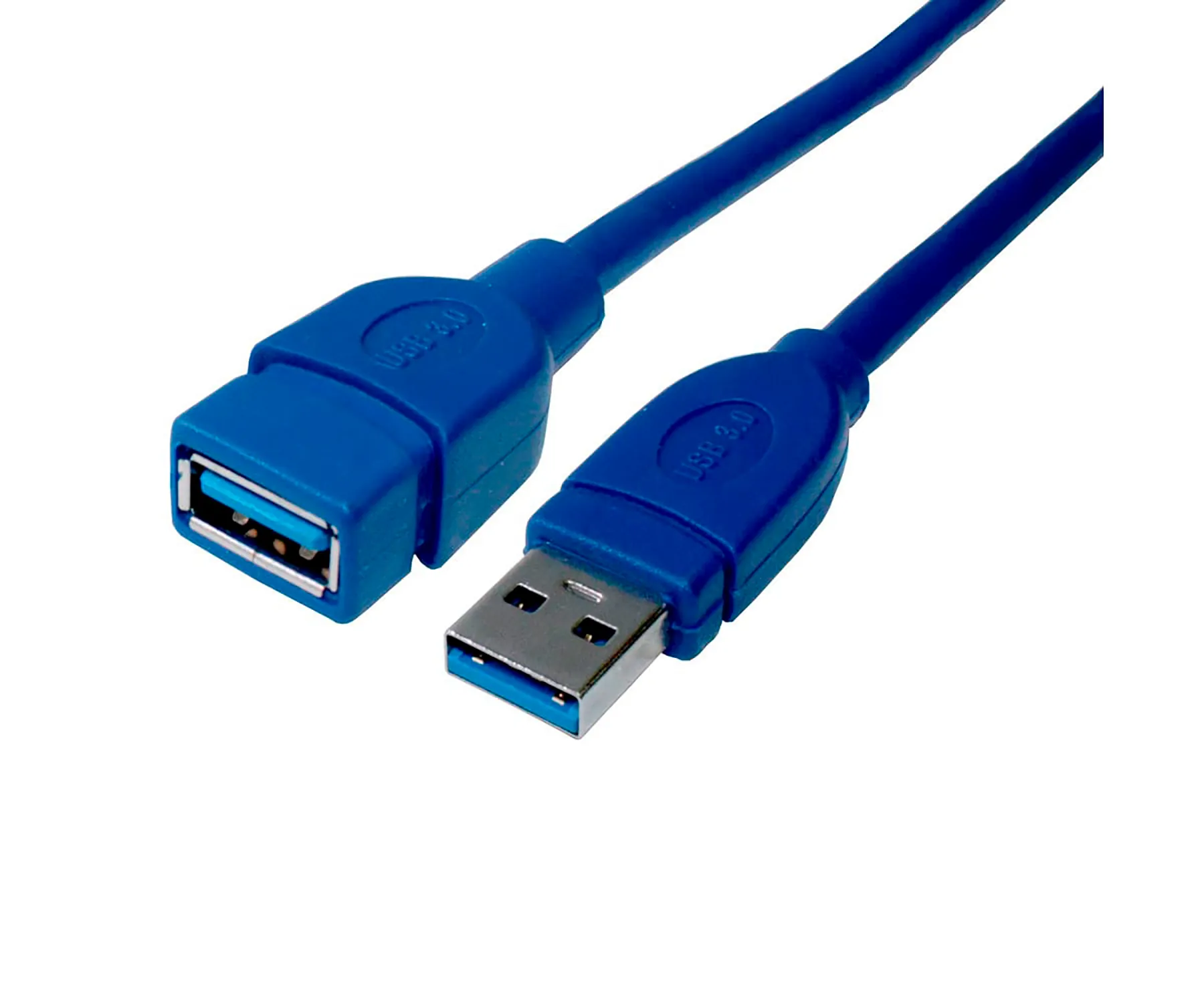 DCU CABLE AZUL OTG CONEXIÓN USB 3.0 MACHO A USB 3.0 HEMBRA 1.5 METROS